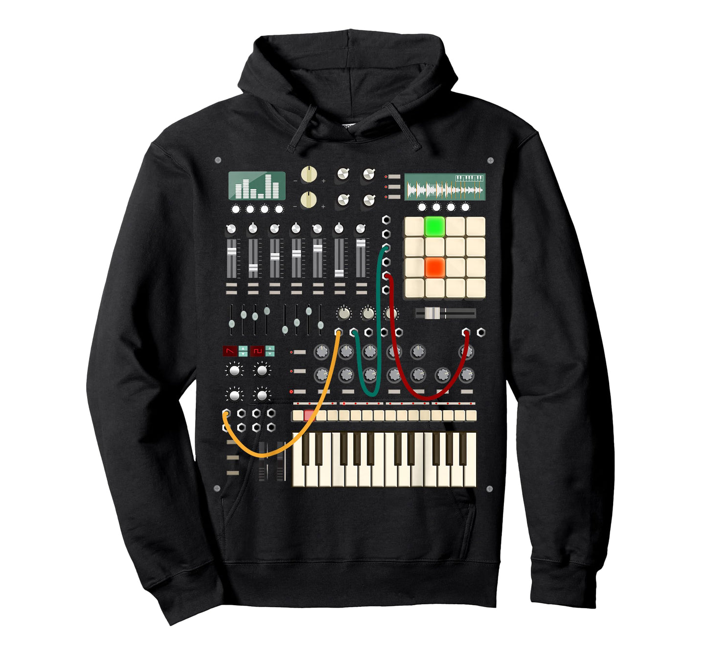 Modern Music Producer and Electronic Musician T-Shirt