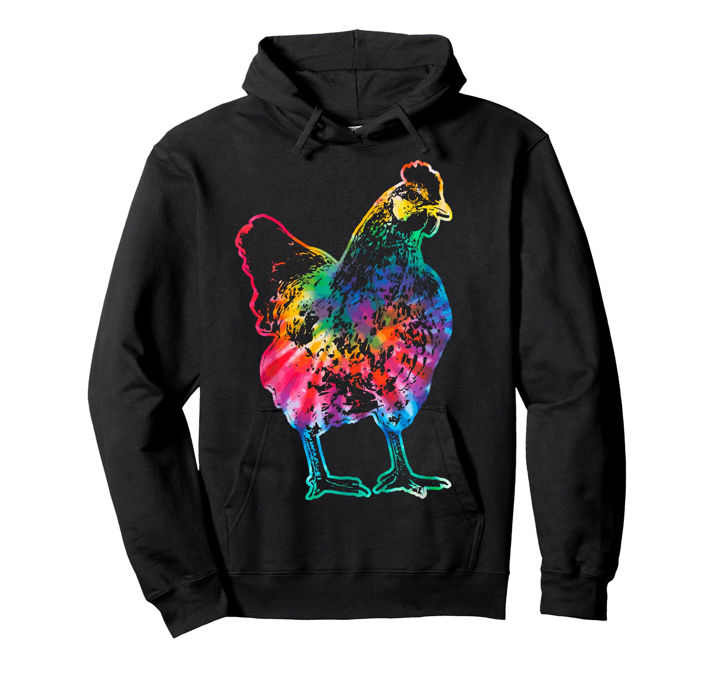 Chicken Batik Tie Dye Hippie Chicken Vintage T-Shirt
