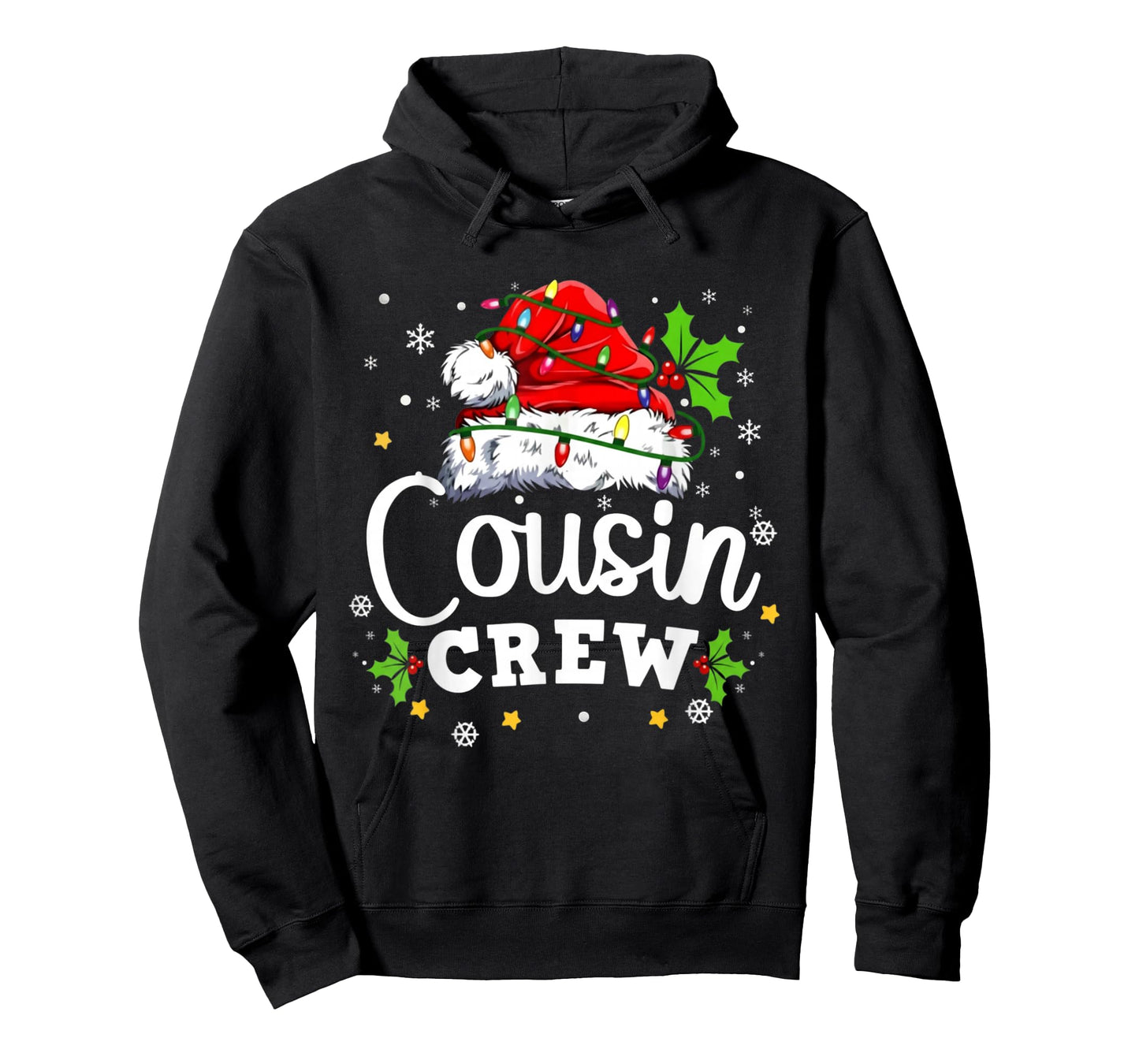 Christmas Cousin Crew 2025 Matching Xmas Family Pajama Pjs T-Shirt