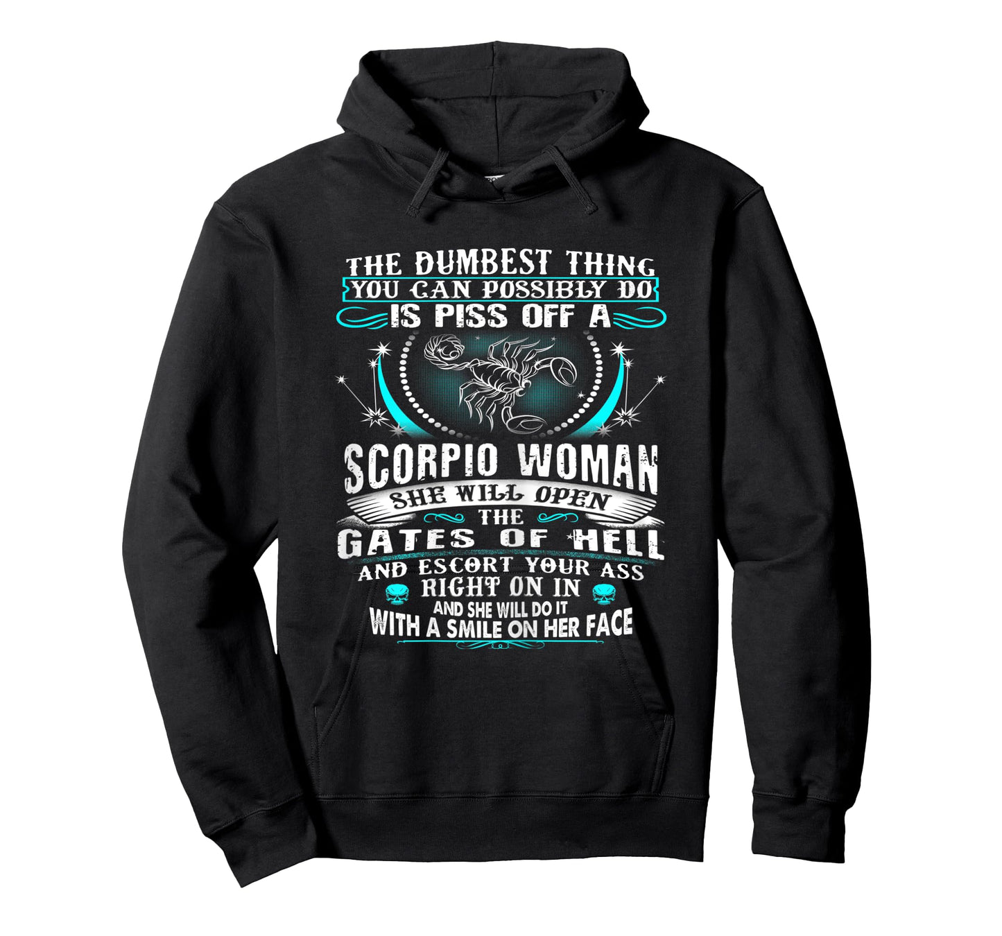 Don't Piss of Scorpio Women Funny Zodiac Sign Birthday Gift T-Shirt