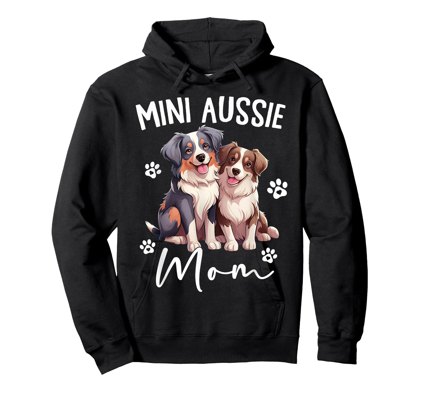 Aussie Mom Australian Shepherd World's Best Mini Aussie Mom T-Shirt