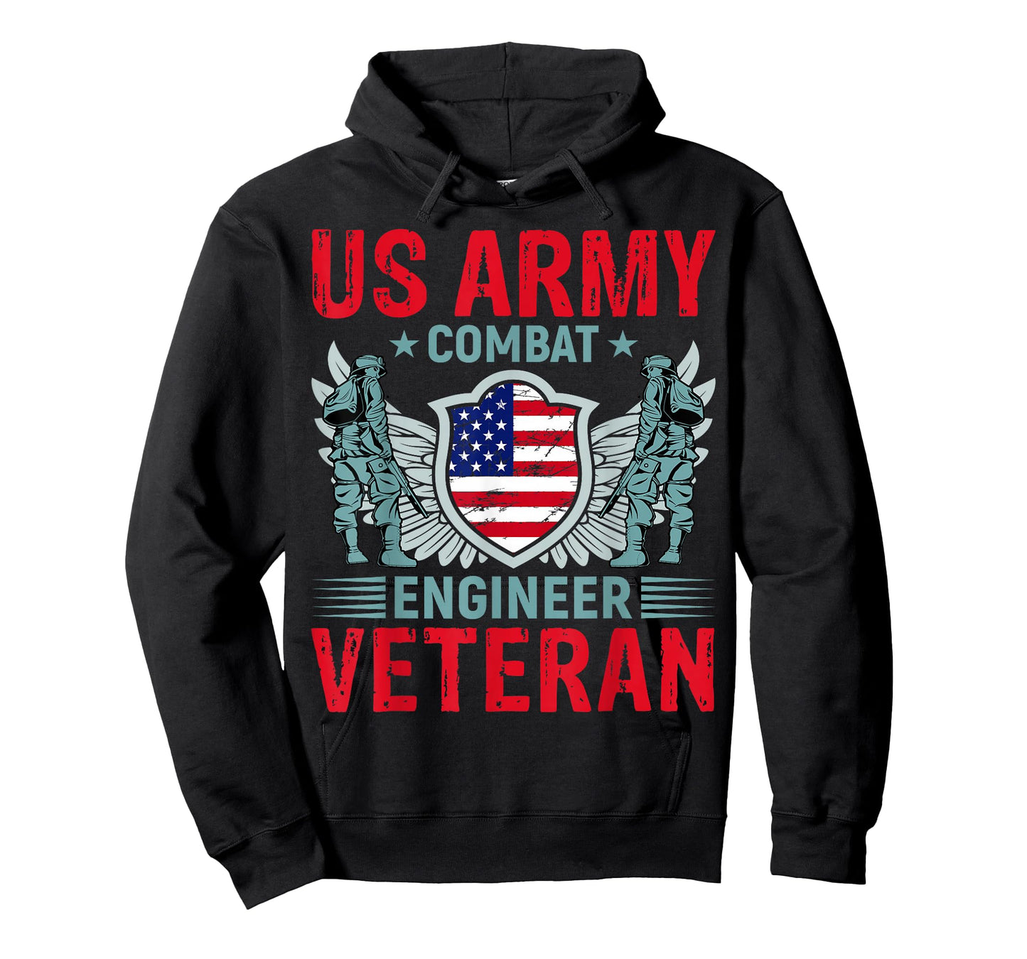 us Army Combat Engineer Veteran T-Shirt