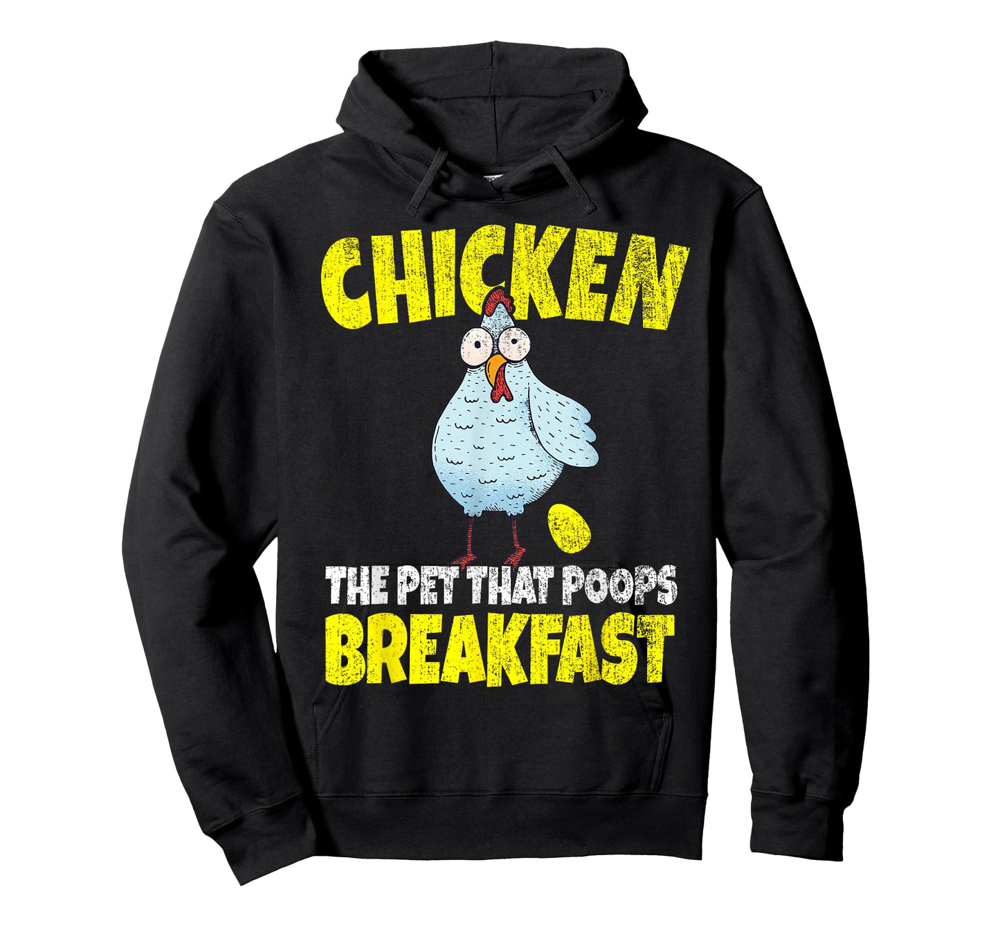 Chickens The Pet That Poops Breakfast Funny T-Shirt