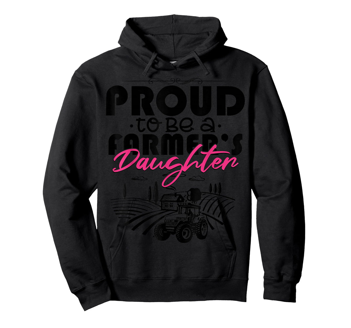 Proud To Be A Farmer's Daughter Shirt Funny Farming T-Shirt