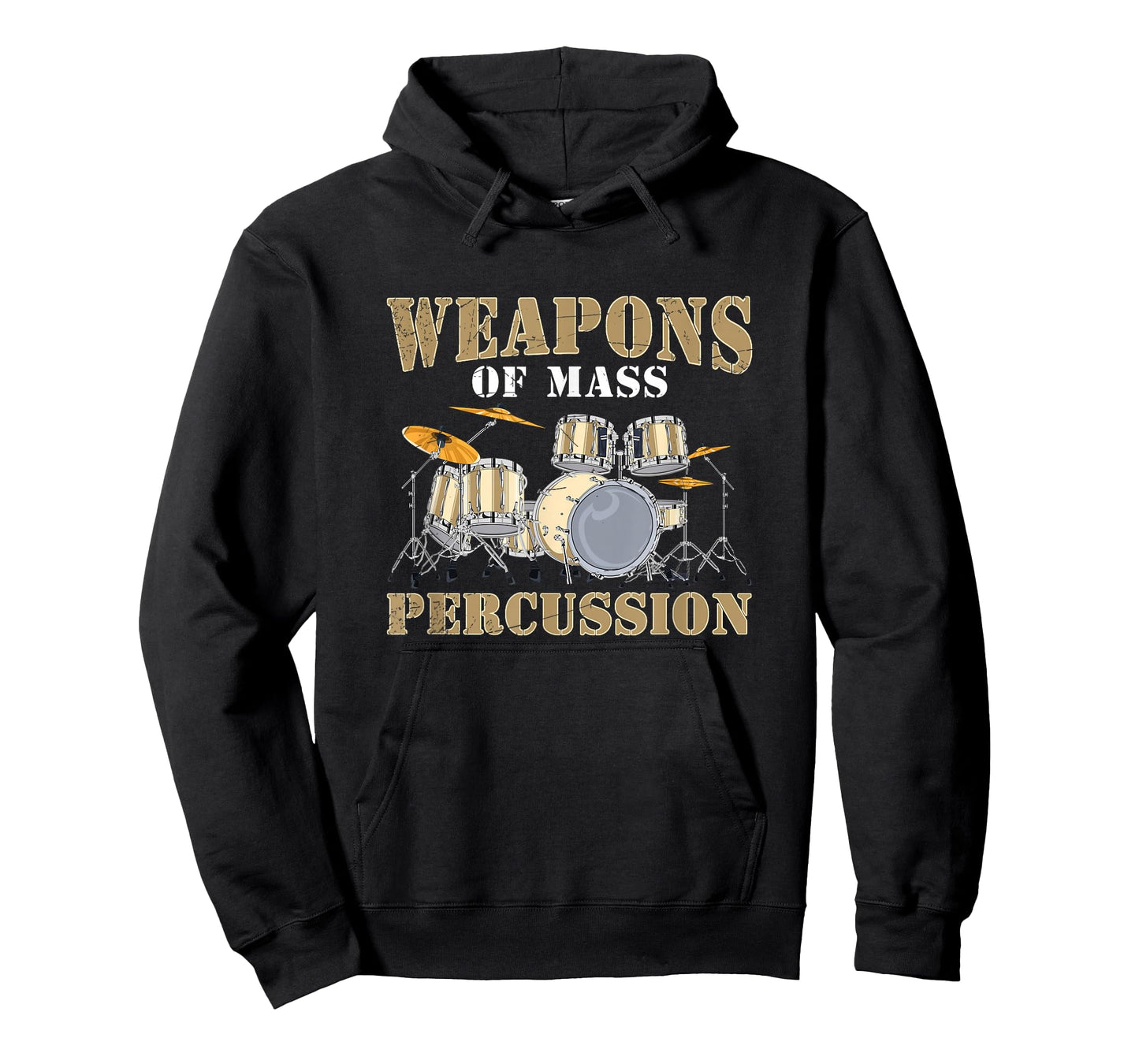 Funny Rock Band Musical Instrument Gift Drum Kit T-Shirt