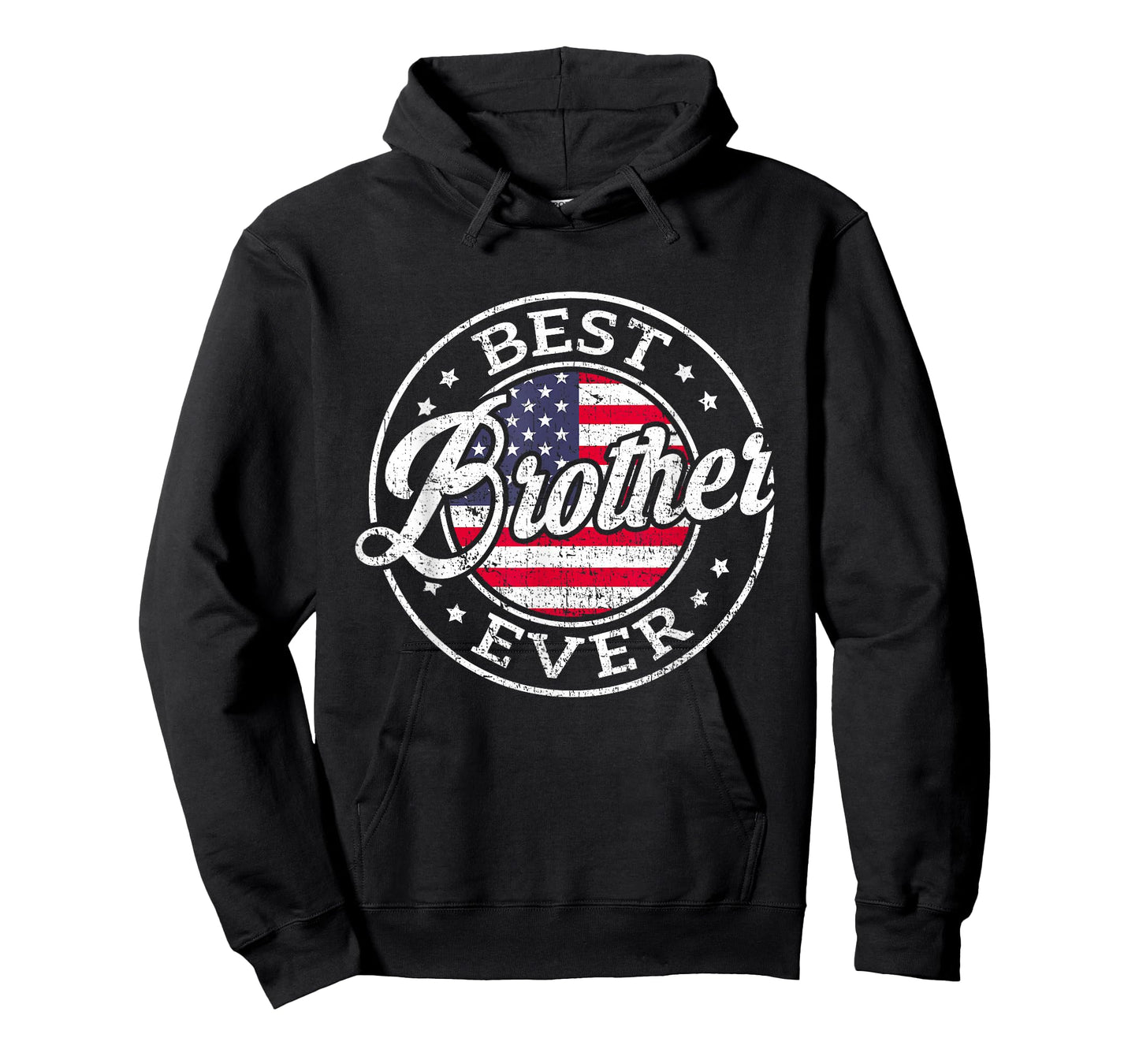 Best Brother Ever USA Flag Family Matching T-Shirt