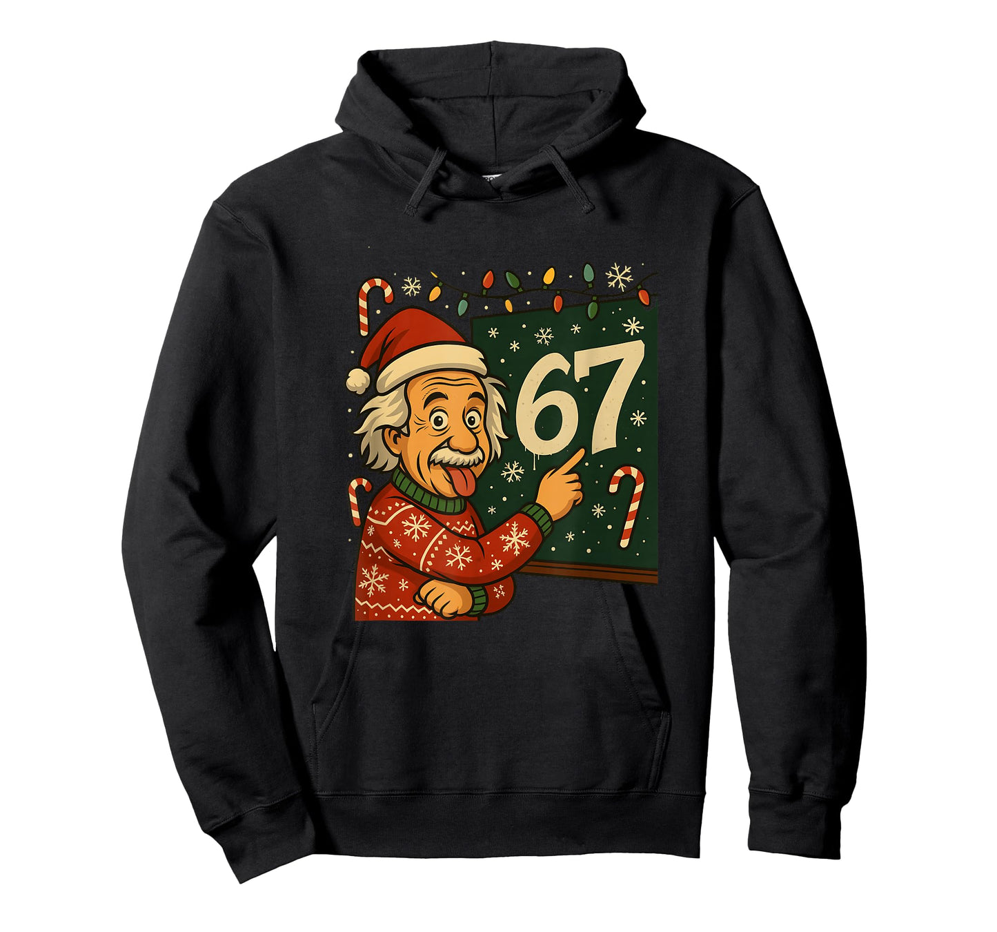 Funny 67 Christmas Sweater Design with Snowflakes T-Shirt