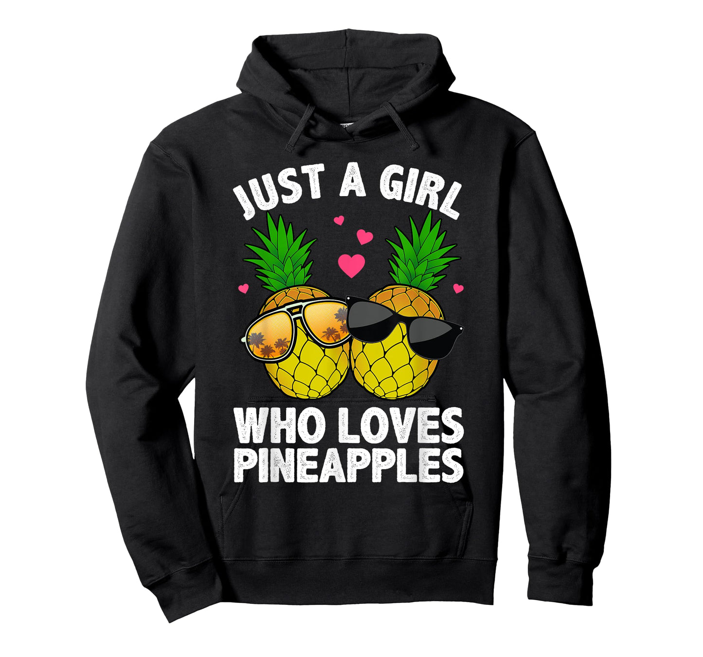 Cool Pineapple Art For Women Girls Hawaiian Aloha Pineapples T-Shirt