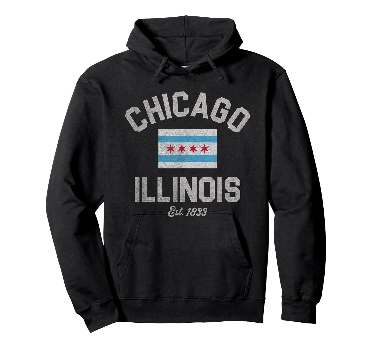 Vintage Chicago Illinois Est. 1833 Vintage T-Shirt