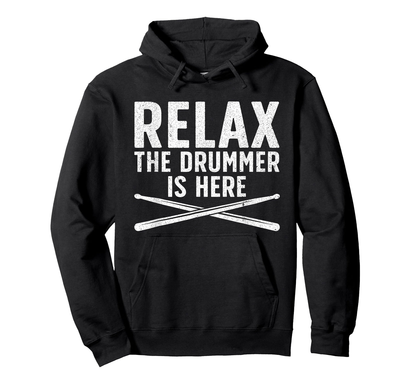 Relax The Drummer Is Here Drum Musician T-Shirt