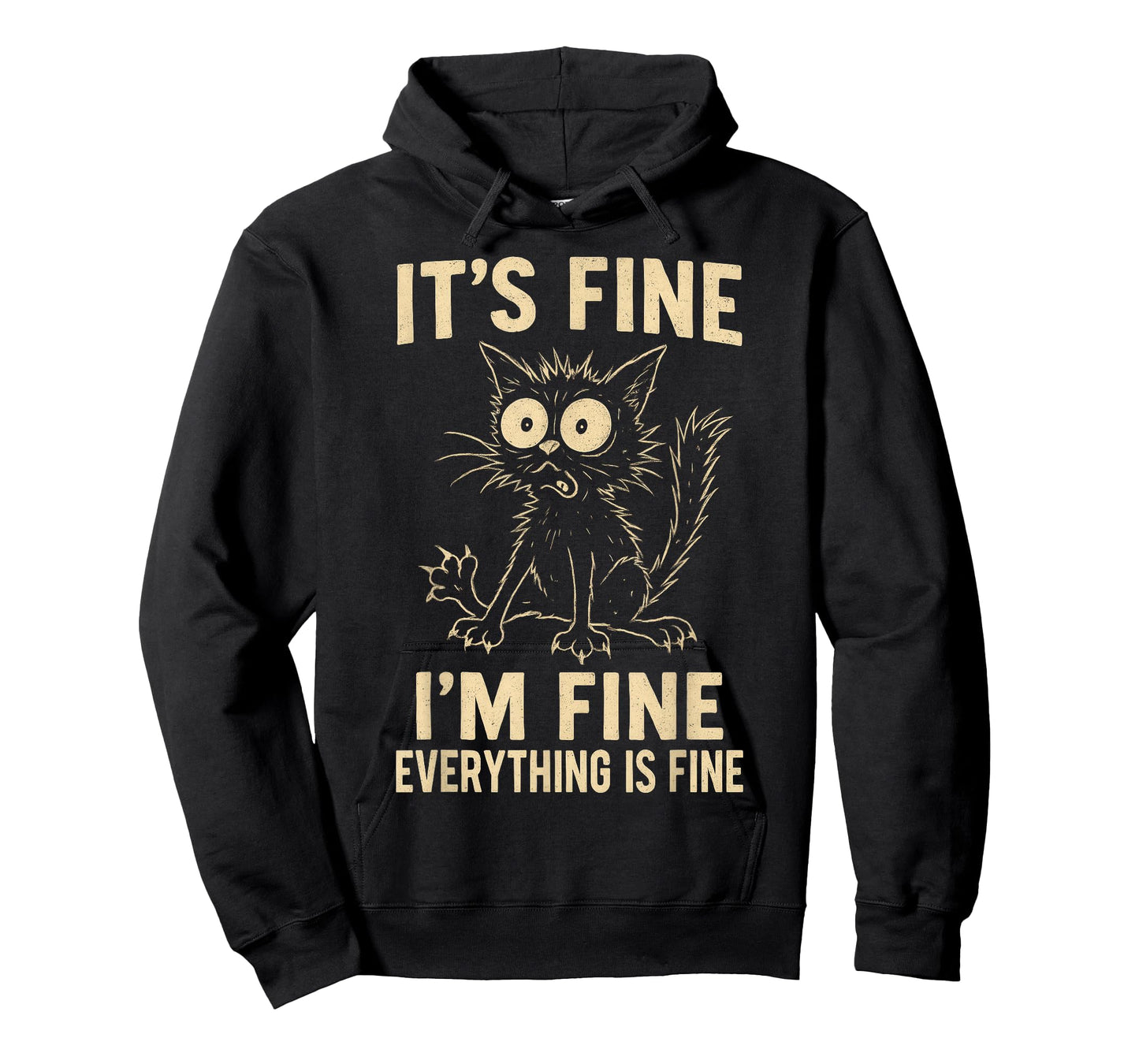 Funny Cat Graphic Tee Men Women Kids Weird Crazy Meme Cat T-Shirt