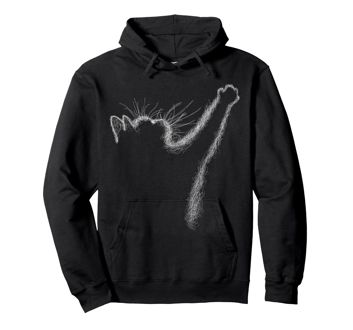 Cute Cat scribble art sketch for kitten lovers Kitty cats T-Shirt