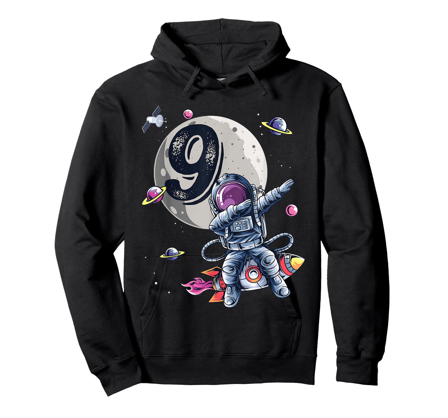 9 Years Old Birthday Boy Astronaut Gifts Space 9th B-Day T-Shirt
