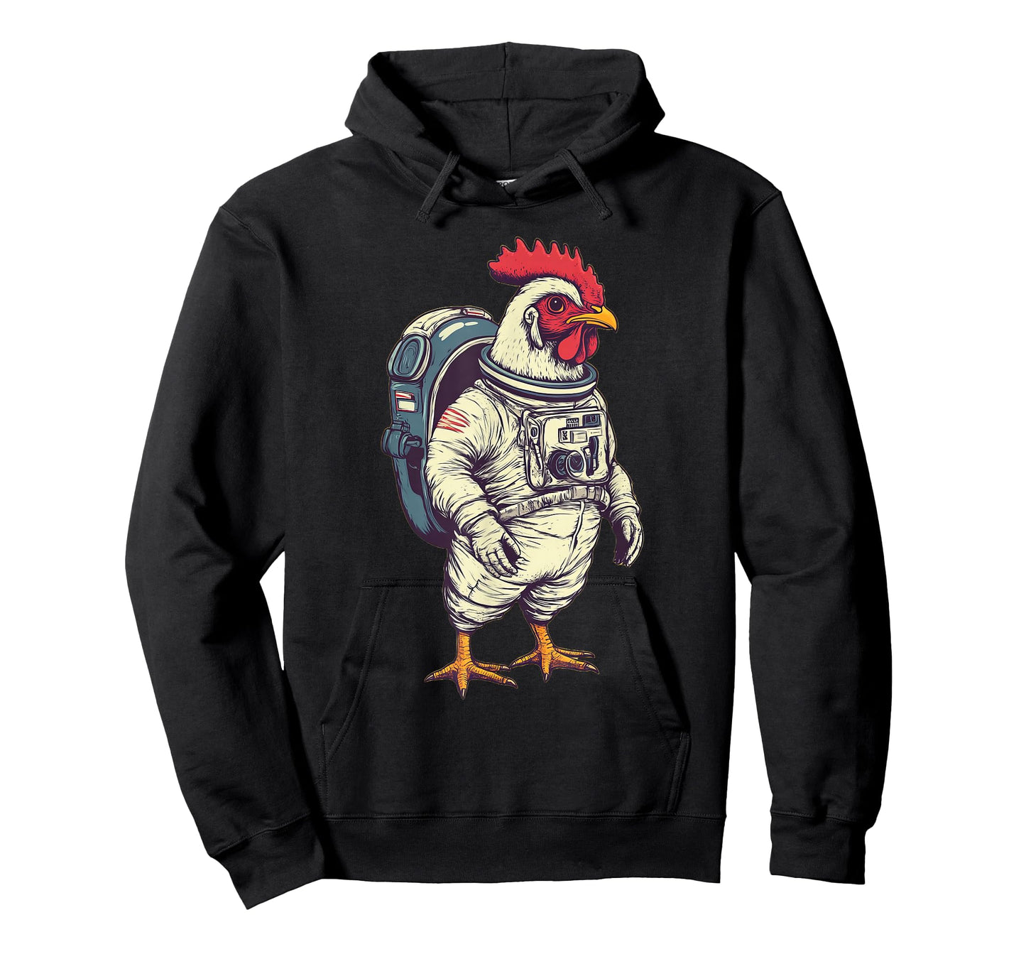 Astronaut Chicken Funny Chicken Lover T-Shirt