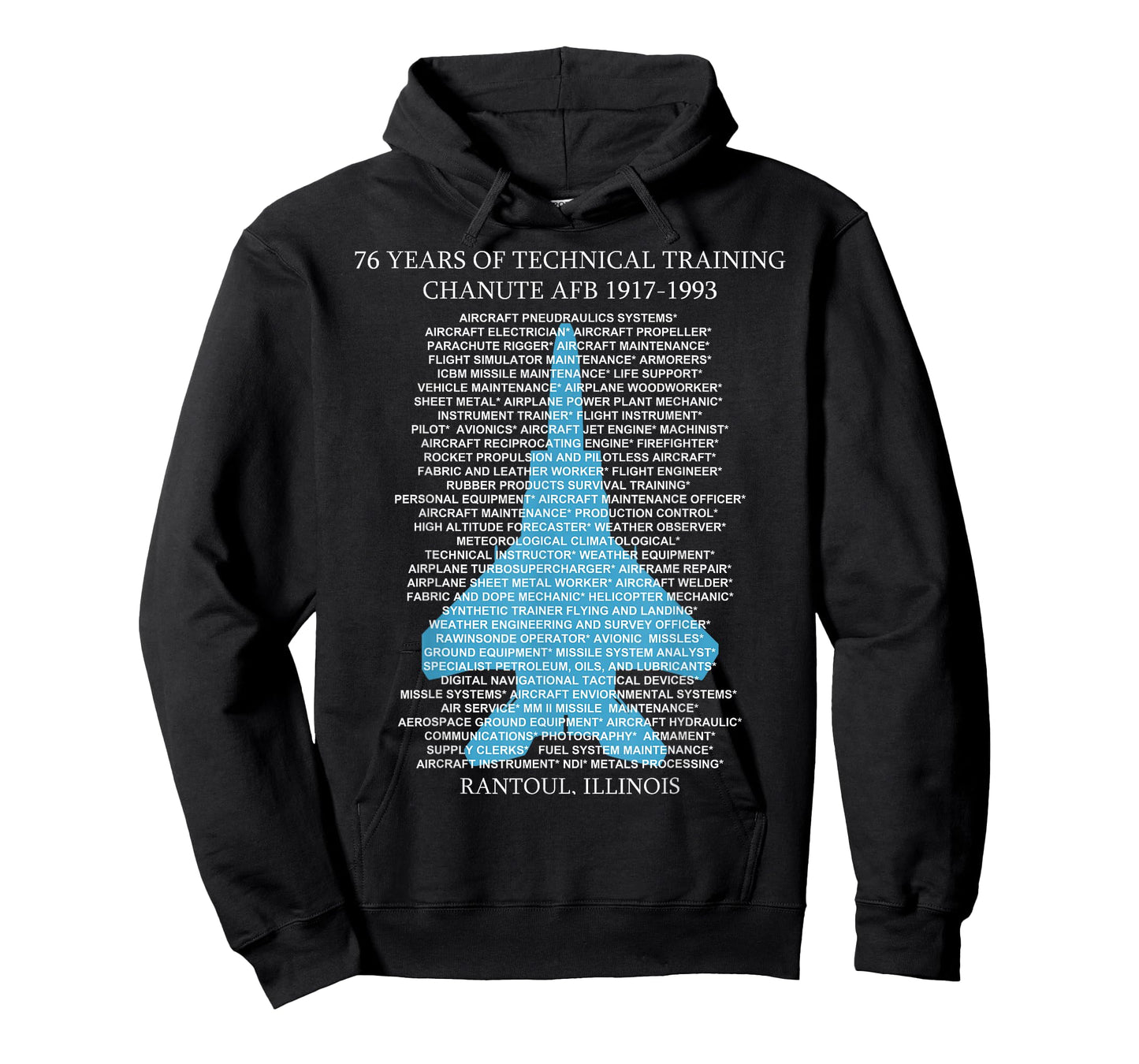 Chanute AFB F-15 EagleT-Shirt TShirt Rantoul, Illinois T-Shirt