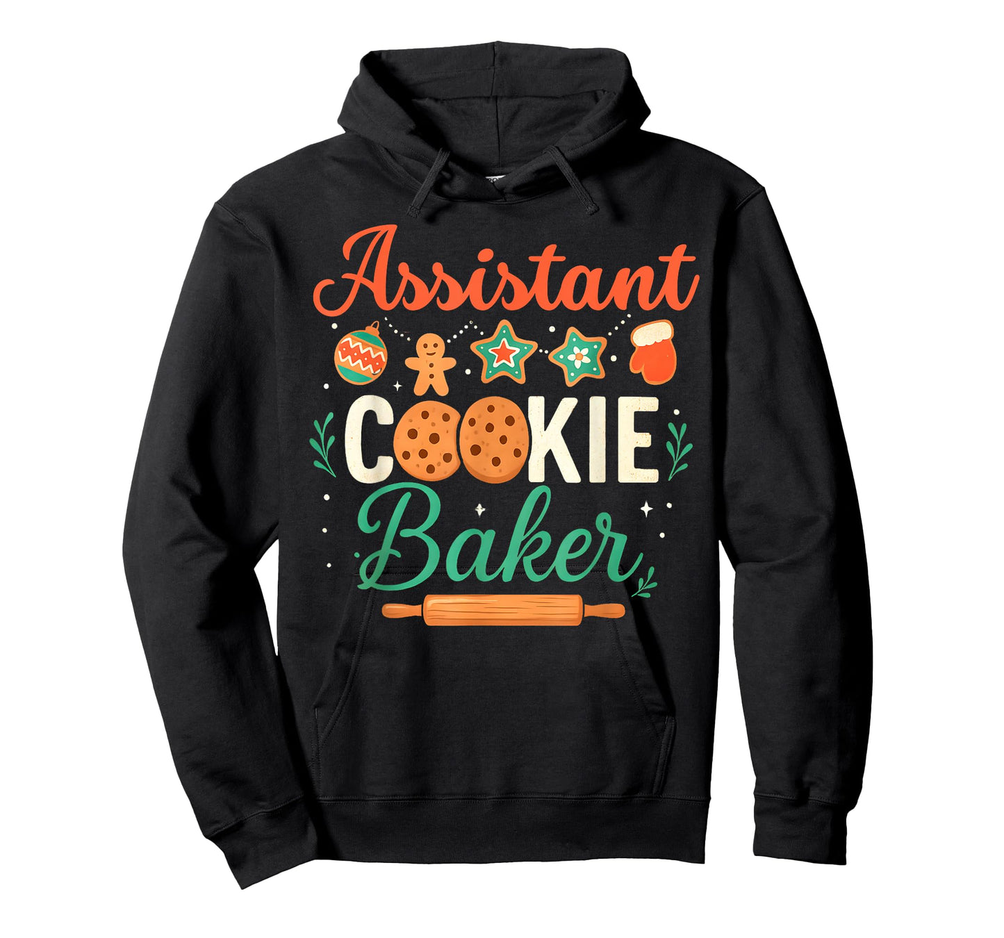 Assistant Cookie Baker Matching Holiday Baking Xmas Family T-Shirt