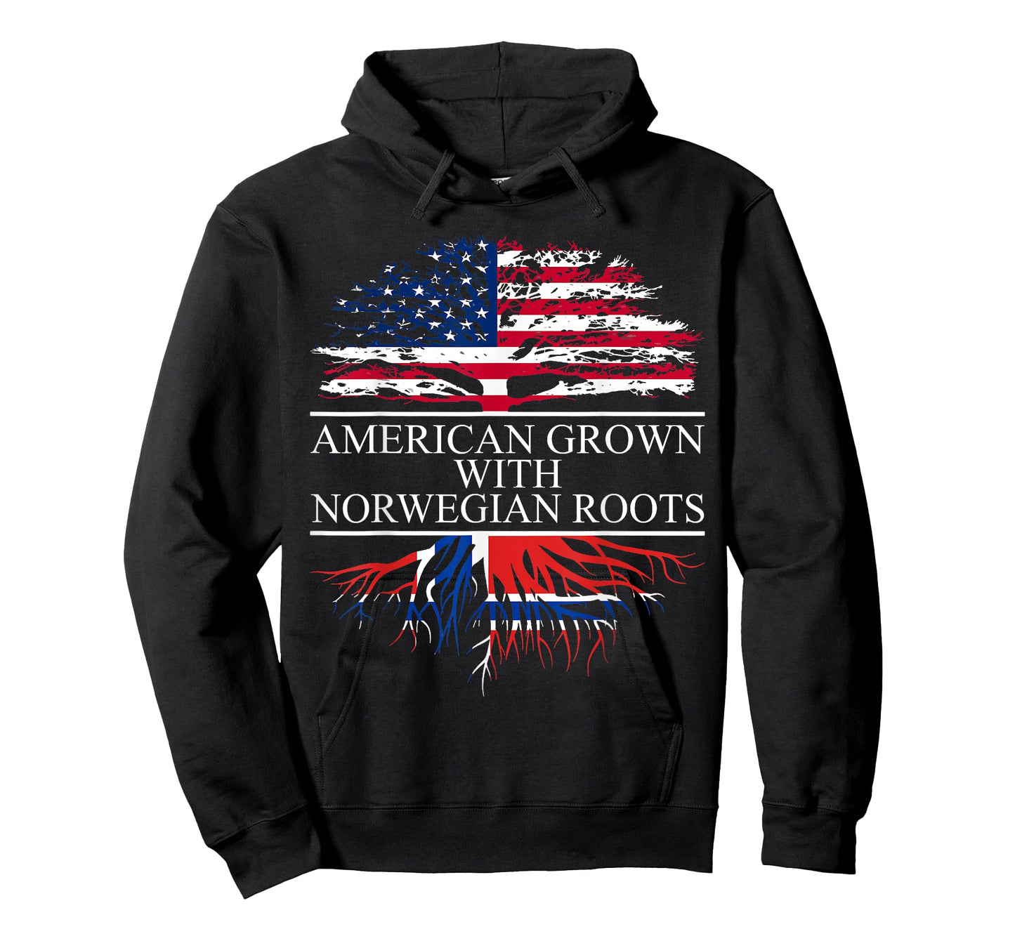 American Grown with Norwegian Roots Shirt