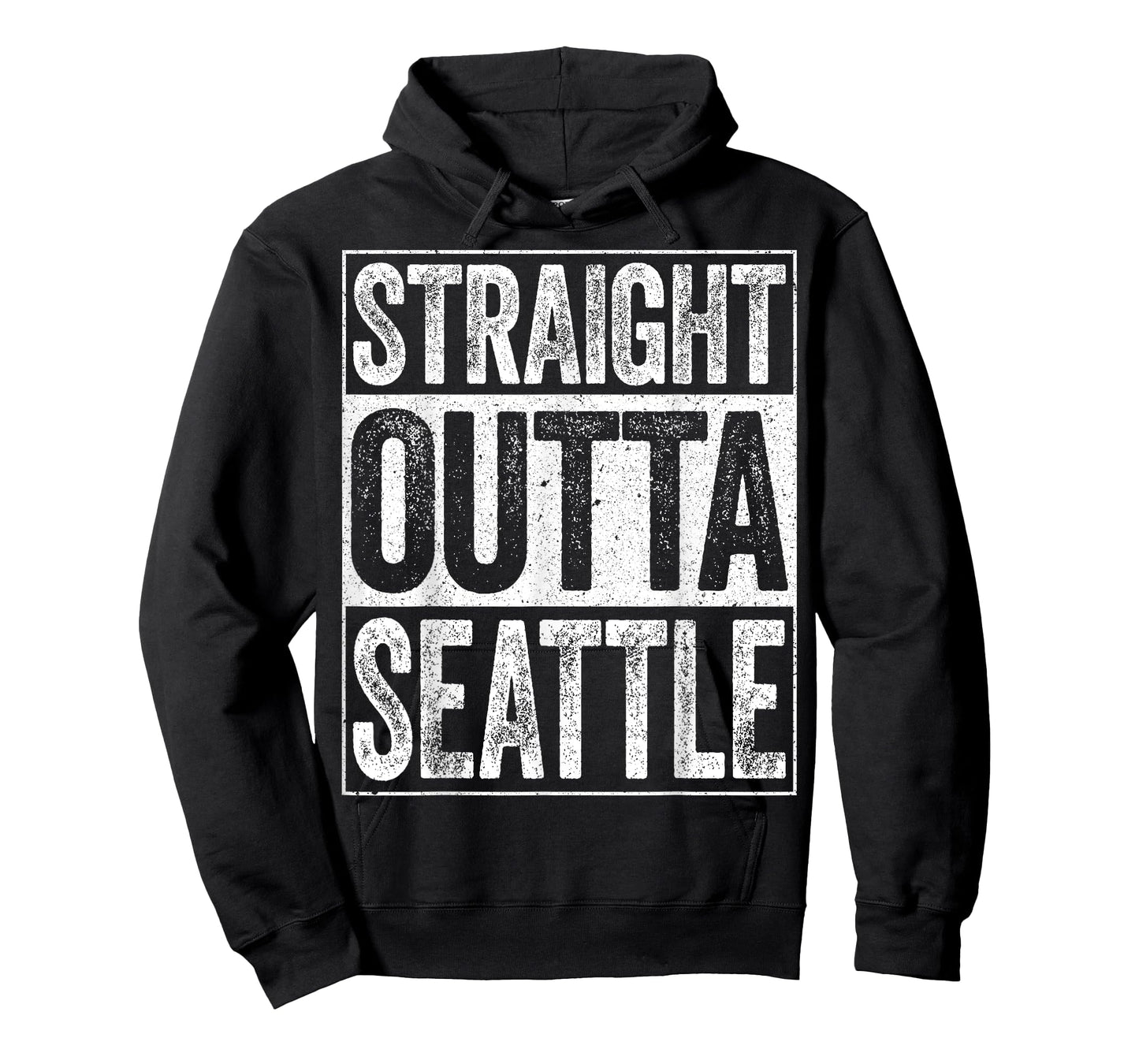 Straight Outta Seattle T-Shirt Washington State Shirt T-Shirt