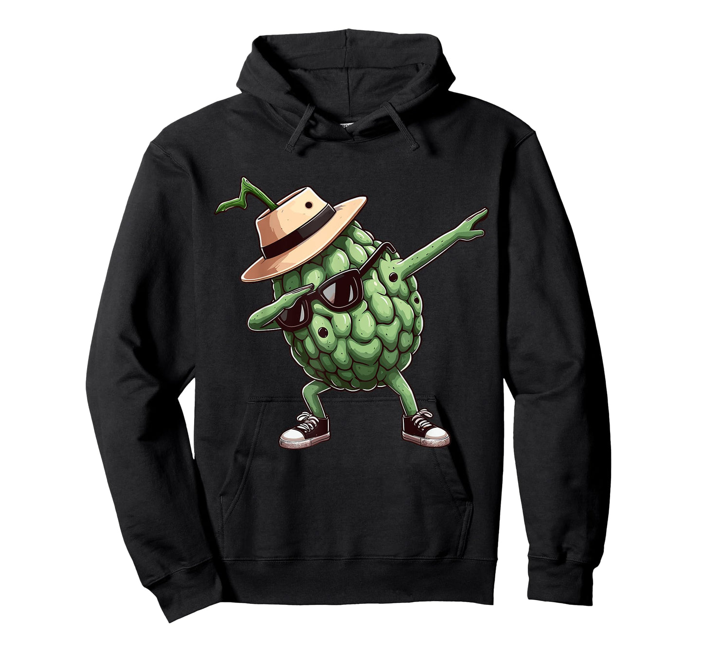 Cherimoya Dabbing Dance Sunglasses Fruit Lovers T-Shirt