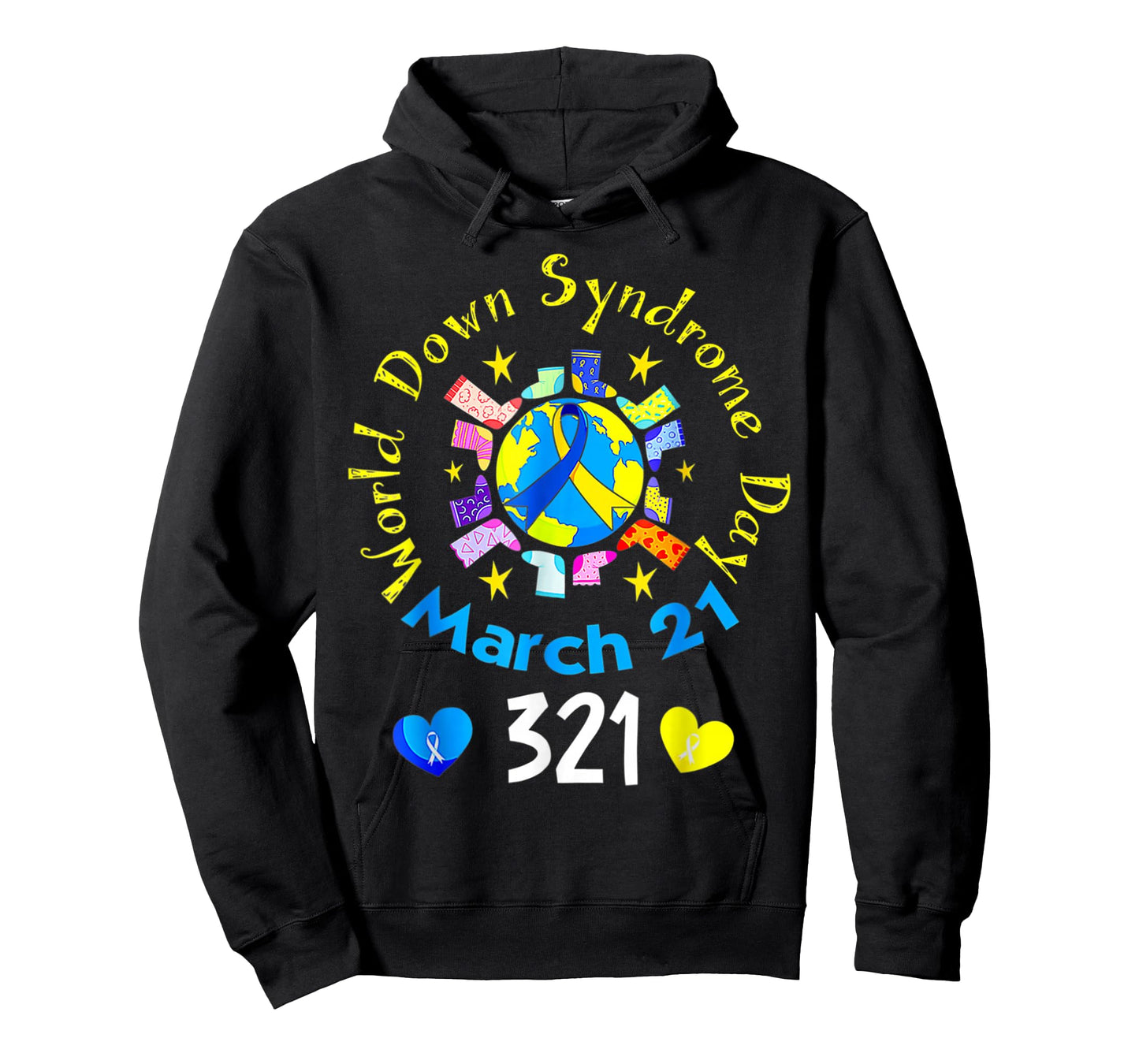 321 World Down Syndrome Awareness Day Rock Your Socks T-Shirt