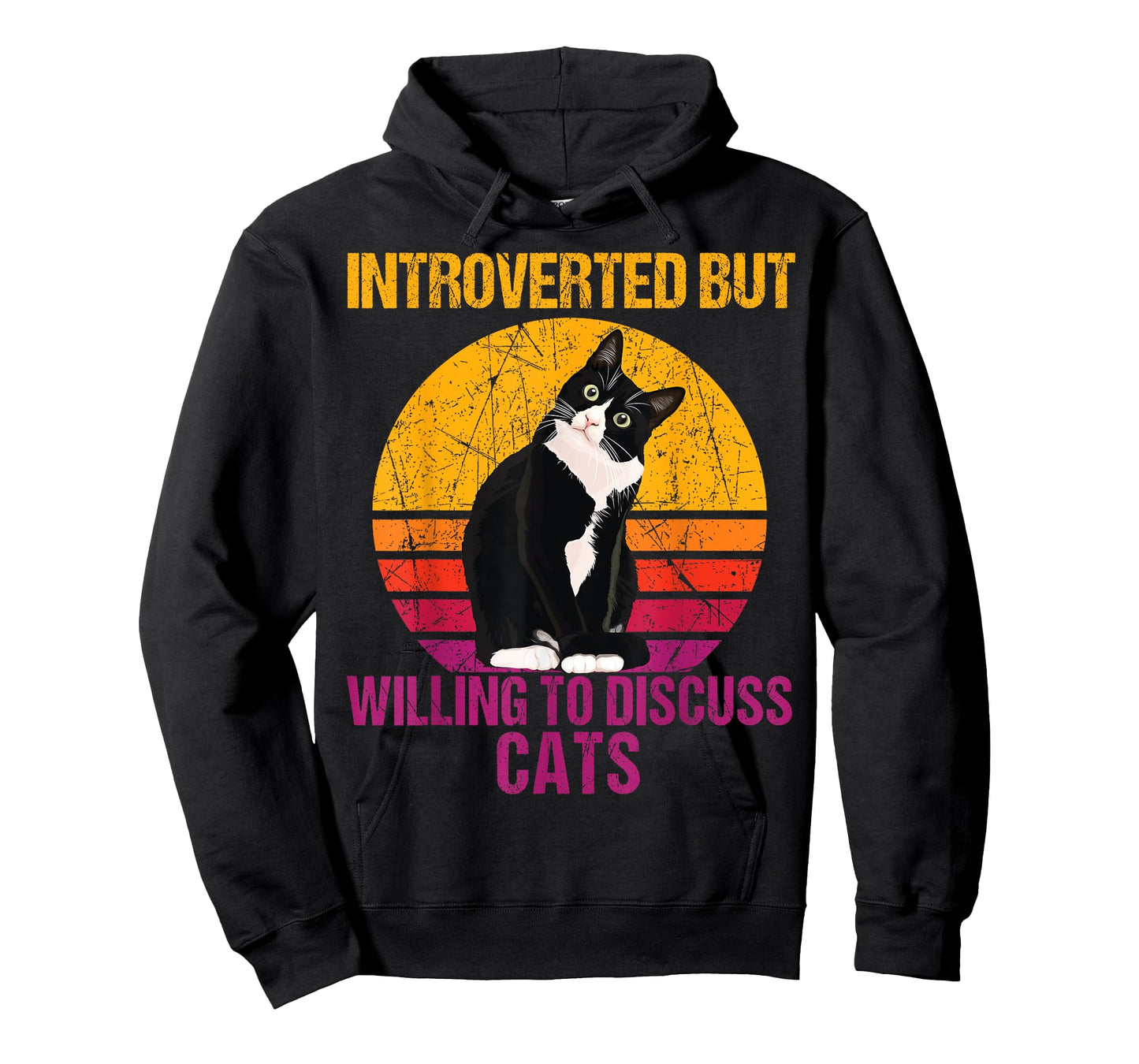 Introverted But Willing To Discuss Cats T-Shirt