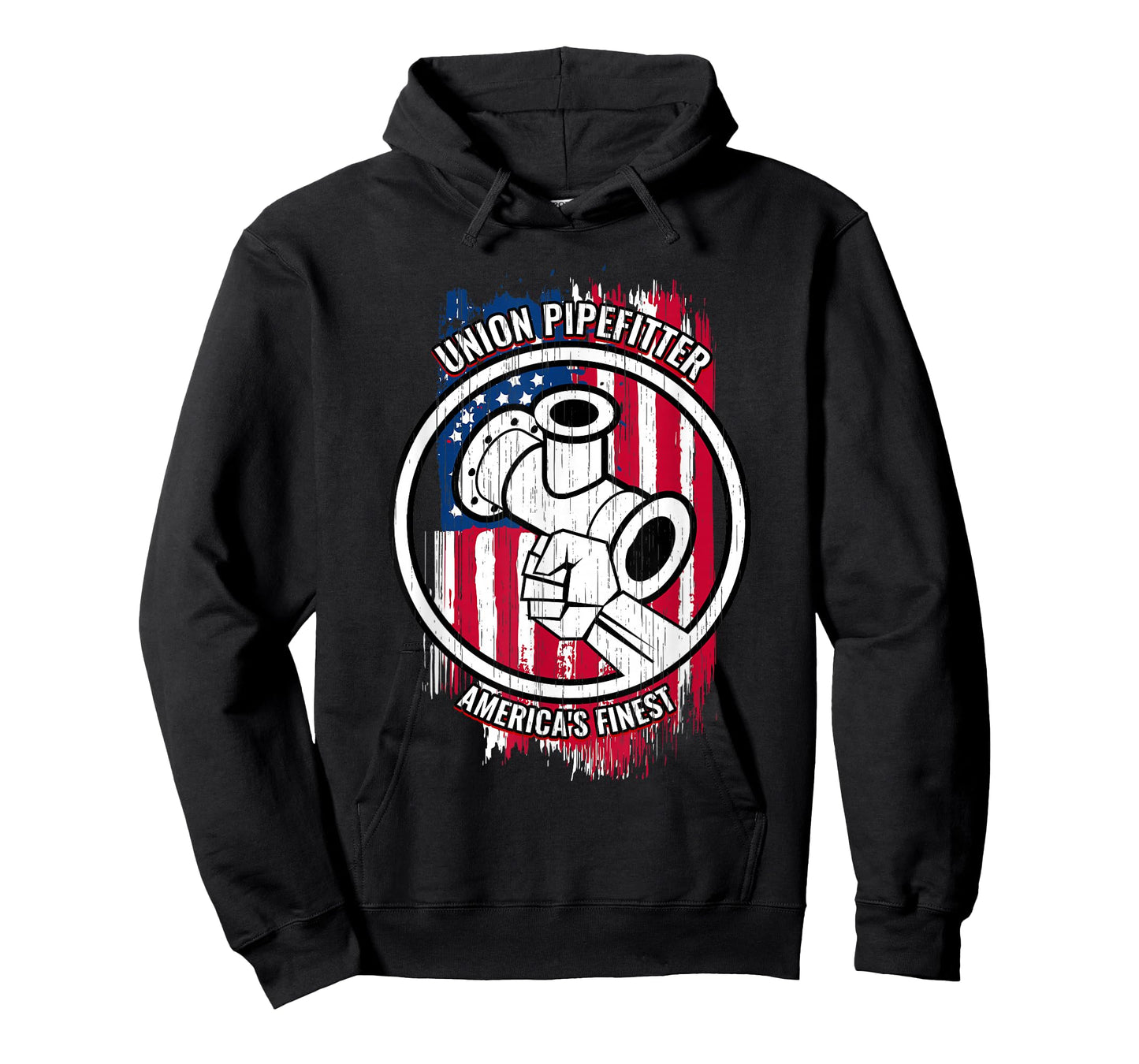 Union Pipefitter Tshirt American Mens Gifts for Pipefitters T-Shirt