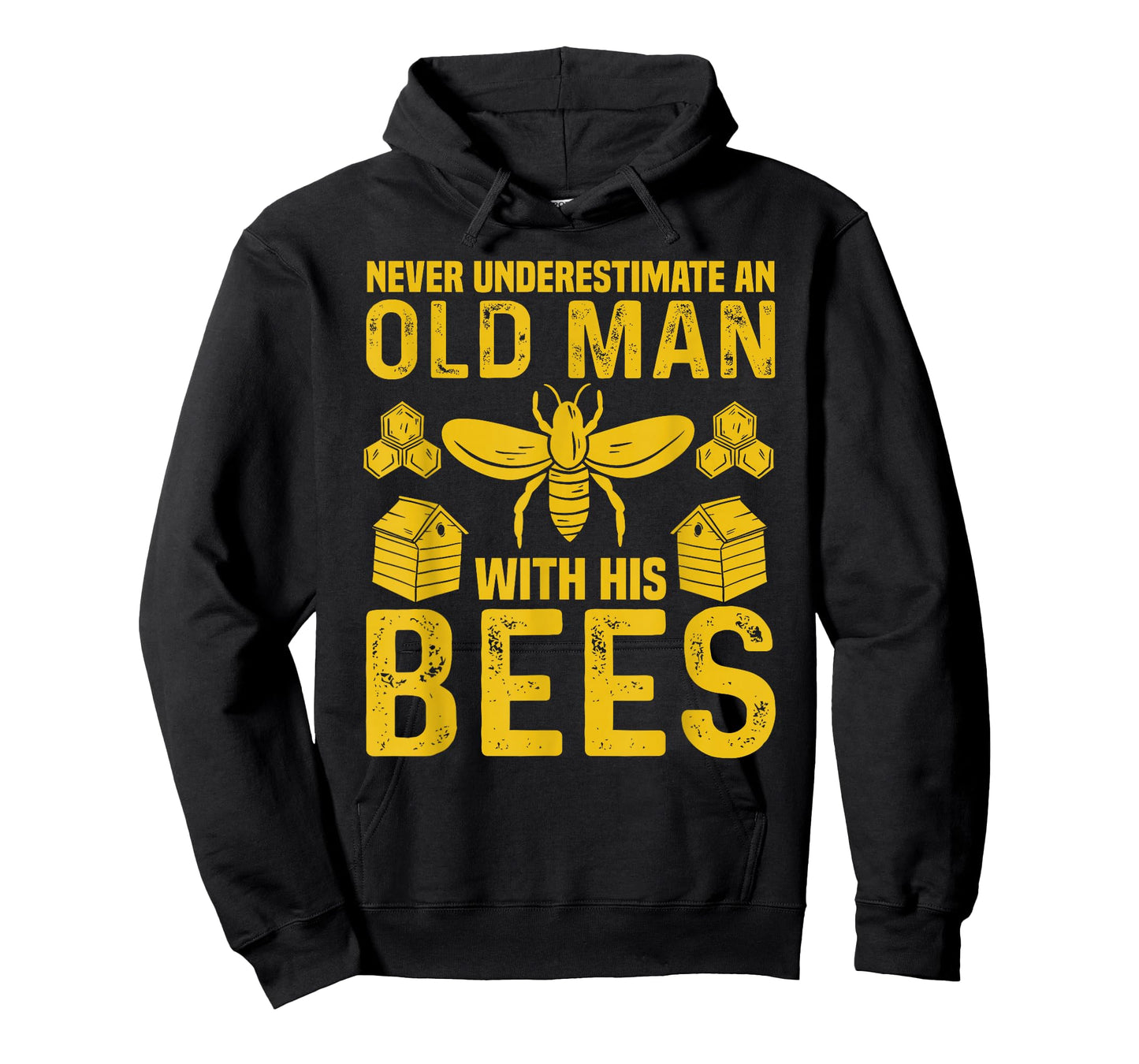 Apiary Bee Keeper an Old Man with His Bees Beekeeping T-Shirt