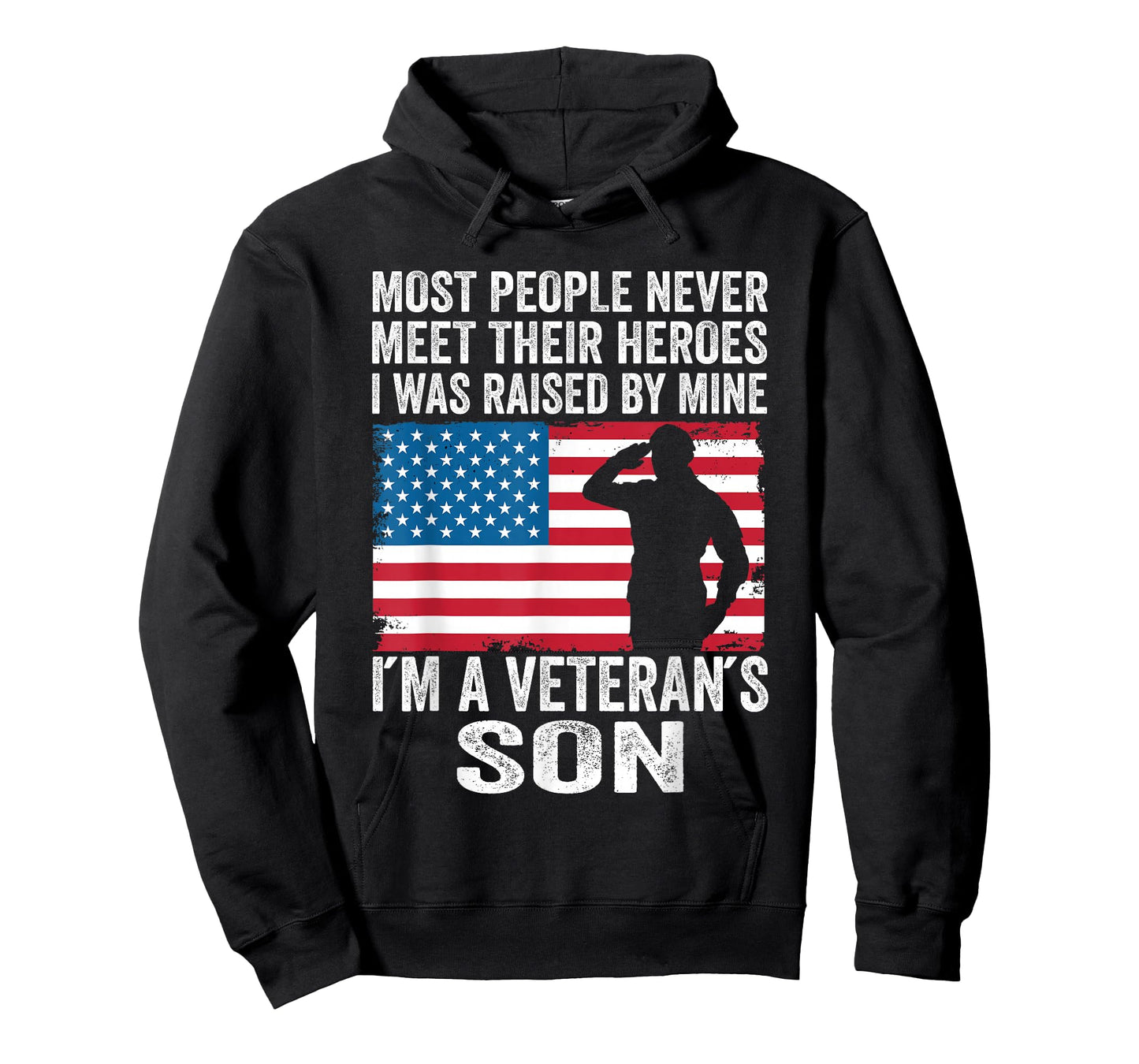 American Proud Veteran Son Veterans Day Memorial Day T-Shirt