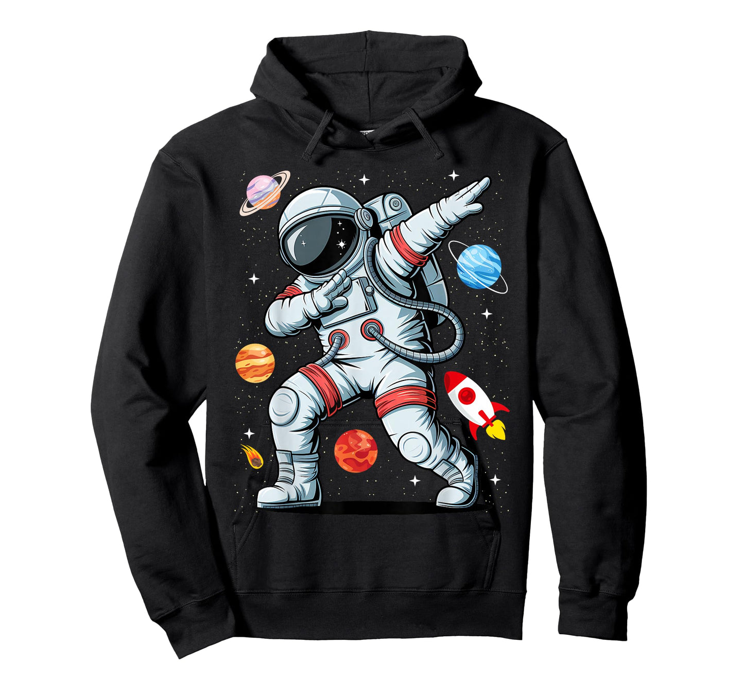 Dabbing Astronaut Dab Astronaut Dancing Space Birthday Party T-Shirt