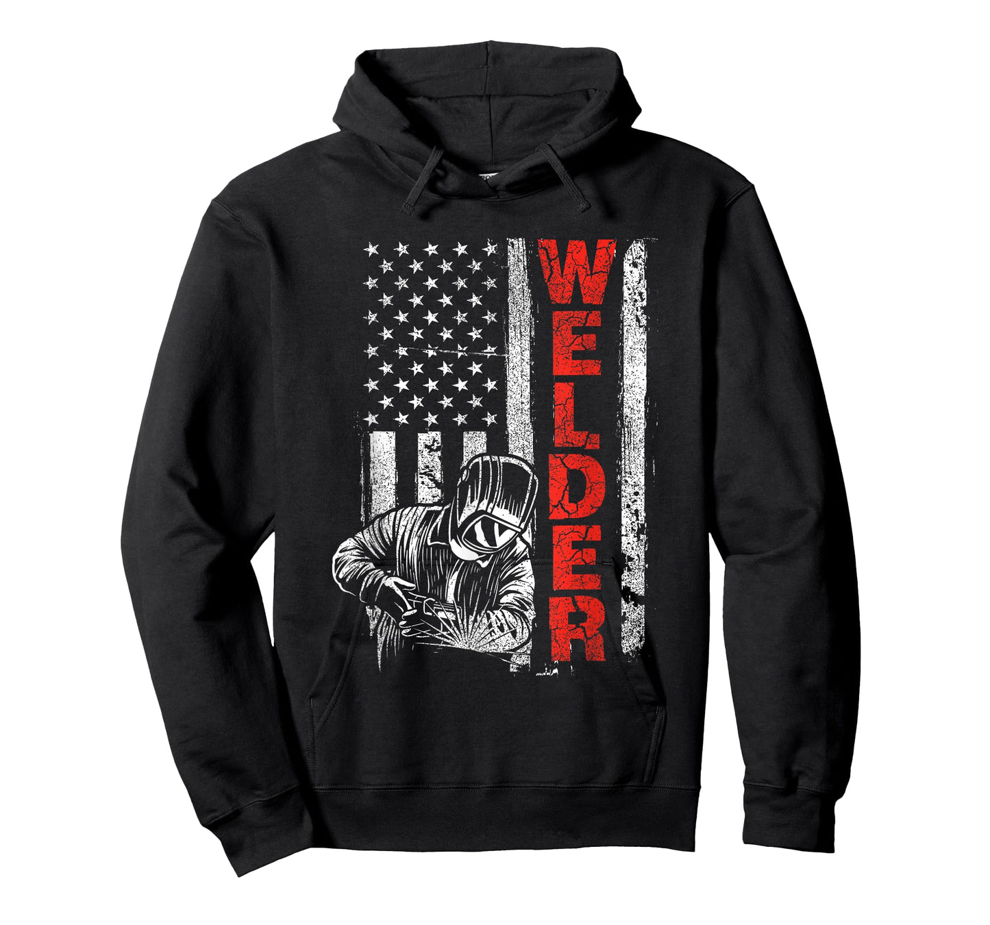 Welder - USA American Welding Worker Metalworking Lover T-Shirt Small