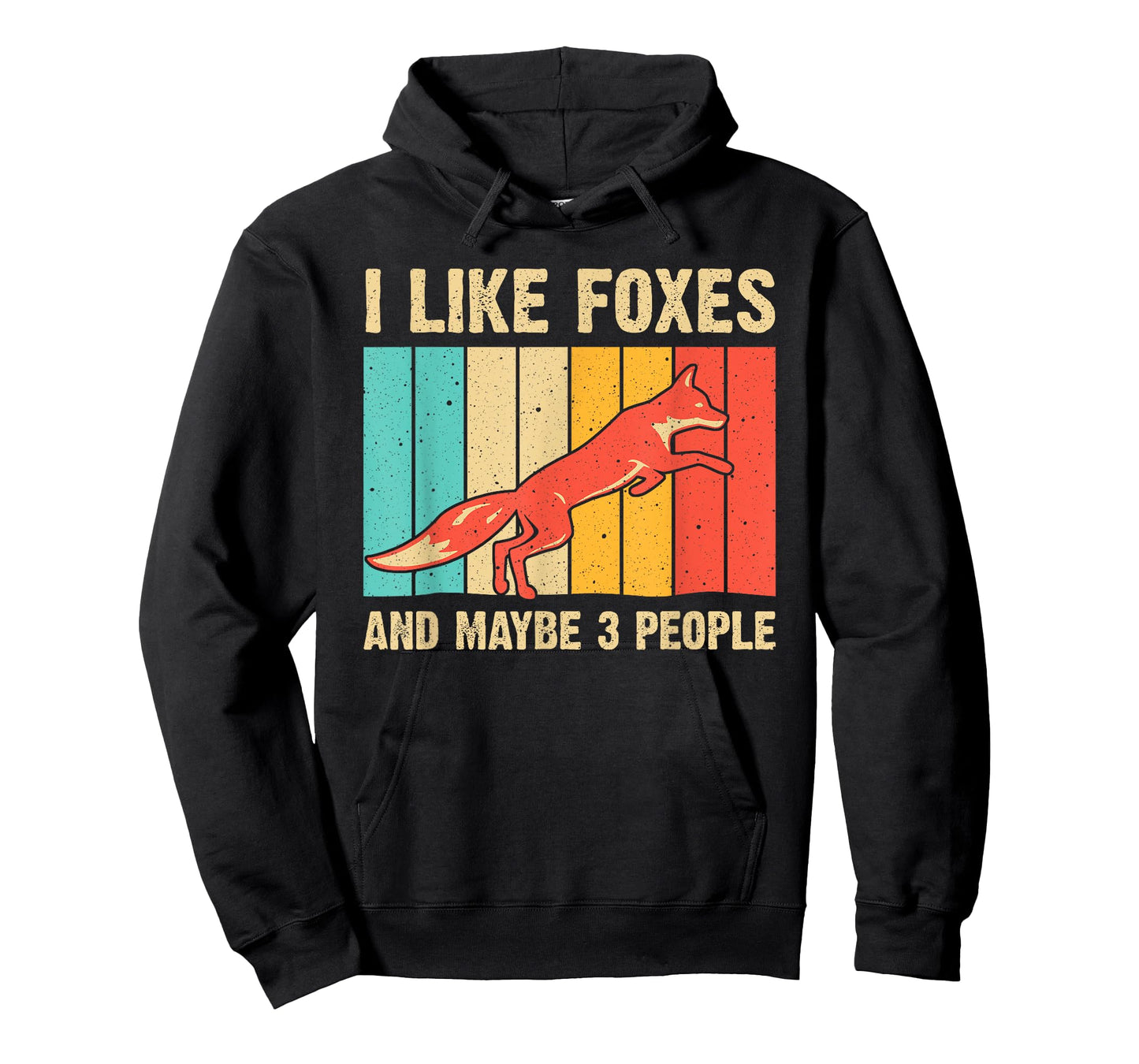 Funny Fox Design For Fox Lovers Men Women Kids Introverts T-Shirt