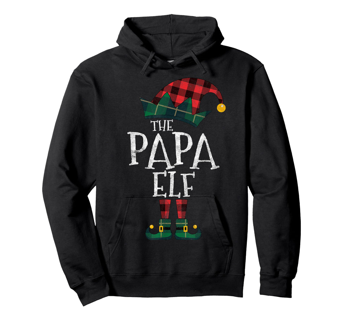 The Papa Elf Matching Family Group Gift Funny Christmas Xmas T-Shirt