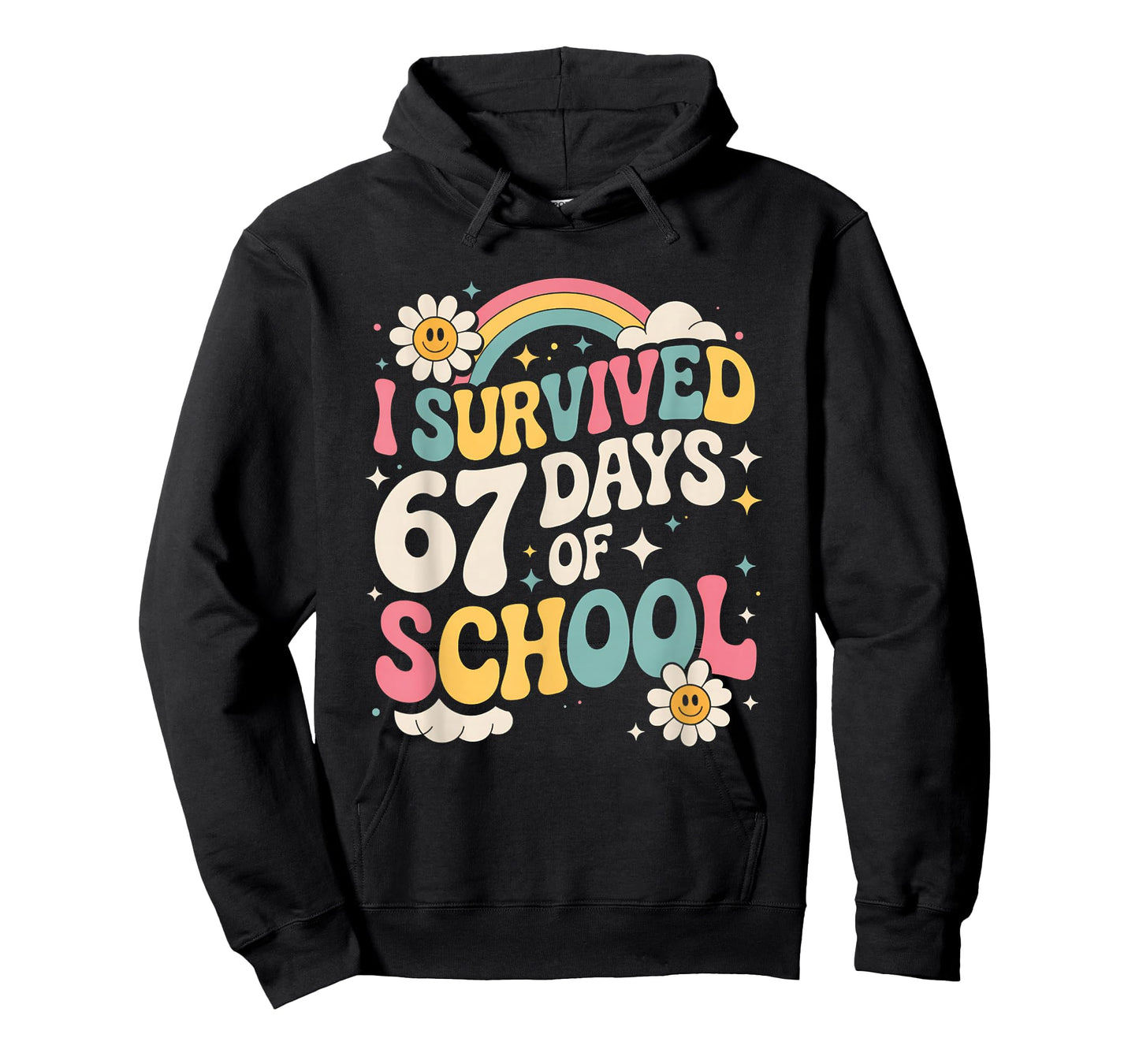 I Survived 67 Days of School Funny Six Seven 6 7 Meme T-Shirt