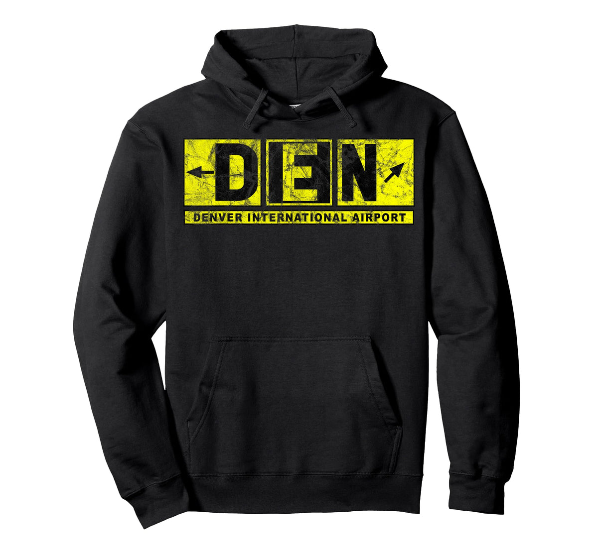 DEN Denver International Airport Taxiway Sign Pilot Vintage T-Shirt