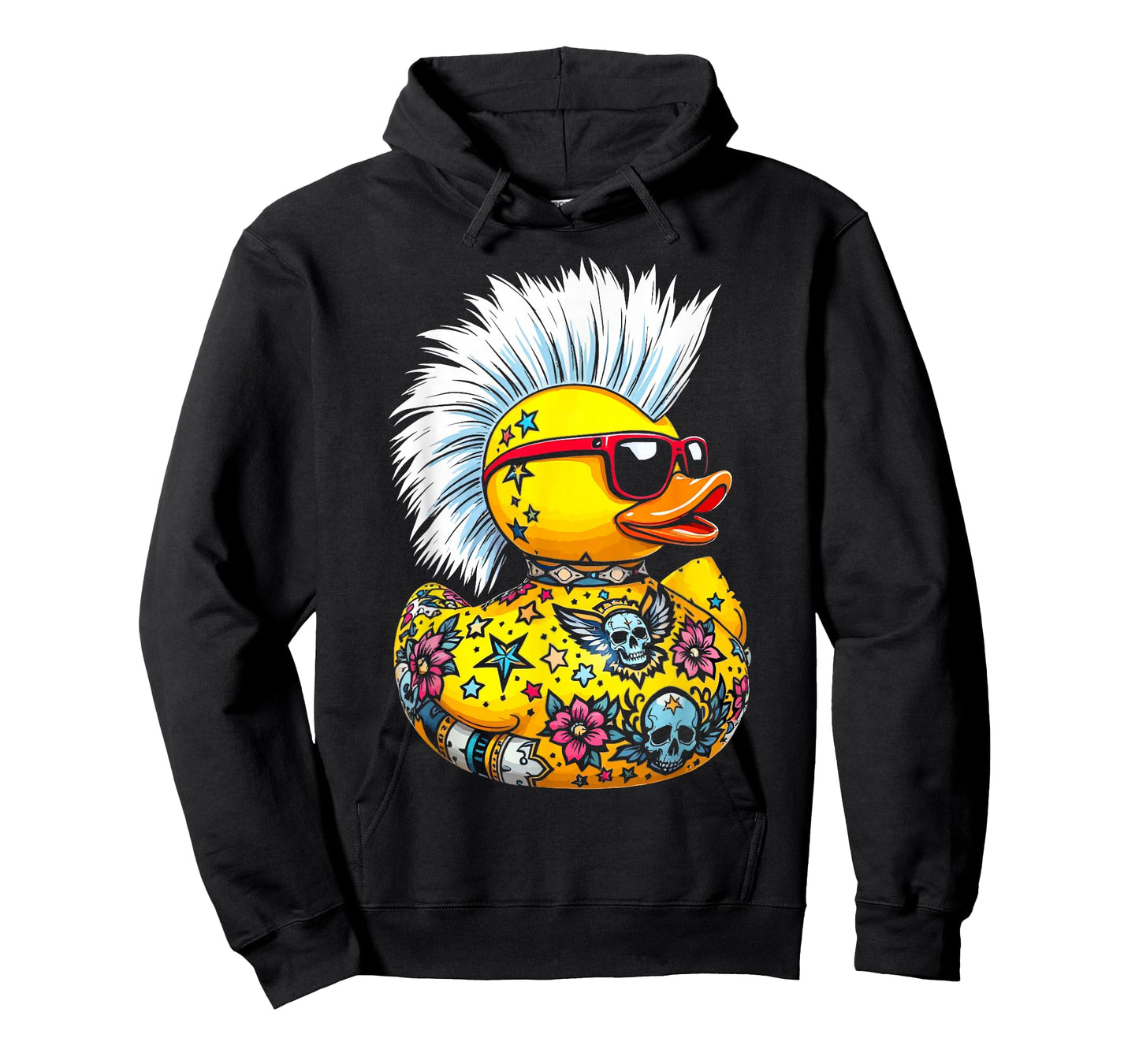 Punk Duck Duckling Punk Rocker for Toddlers Boys Kids Boys T-Shirt