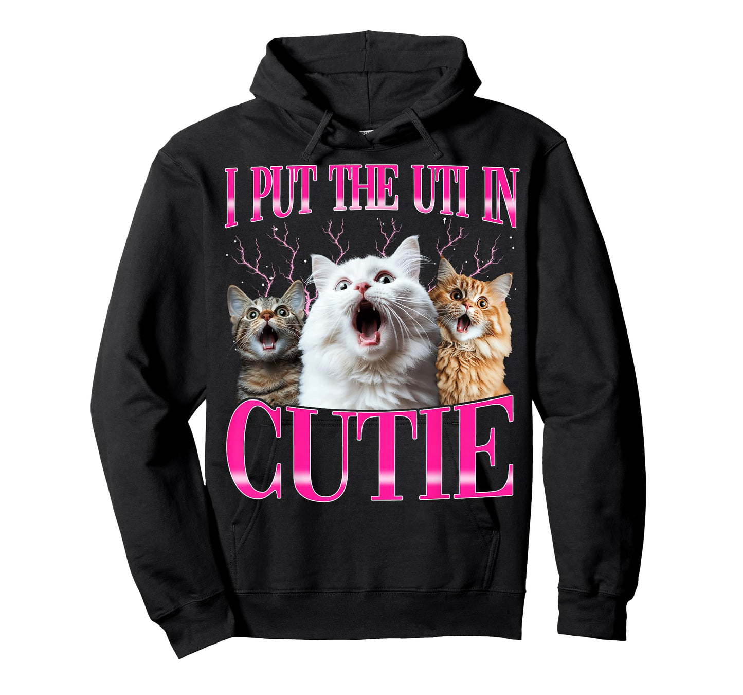 I Put The UTI In Cutie Cat T-Shirt for Men Women