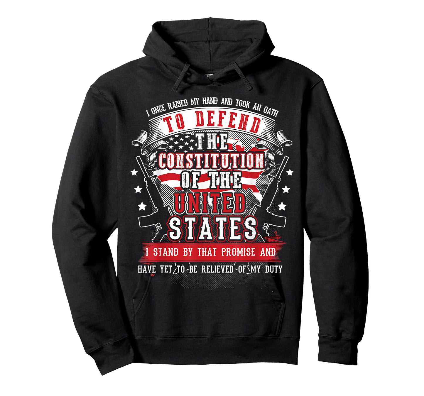 US Military Veteran Oath T-Shirts To Defend The Constitution