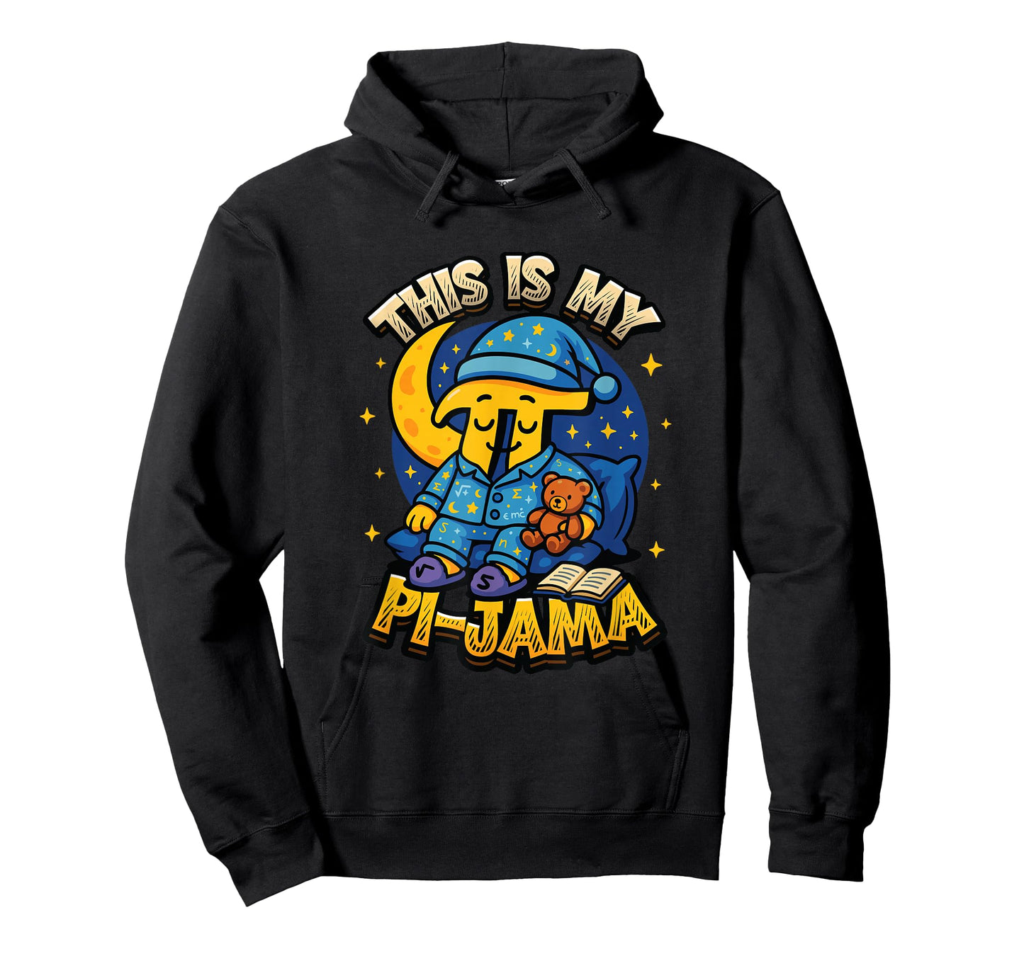 Pi Pajama Math Sleeping Shirt School This is My Pi-Jama T-Shirt