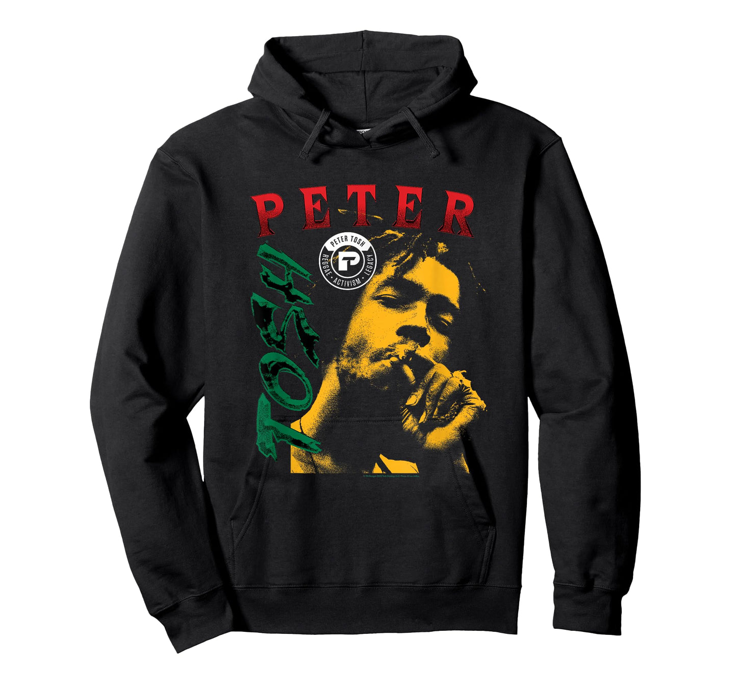 Peter Tosh Yellow Photo by Lee Jaffee T-Shirt