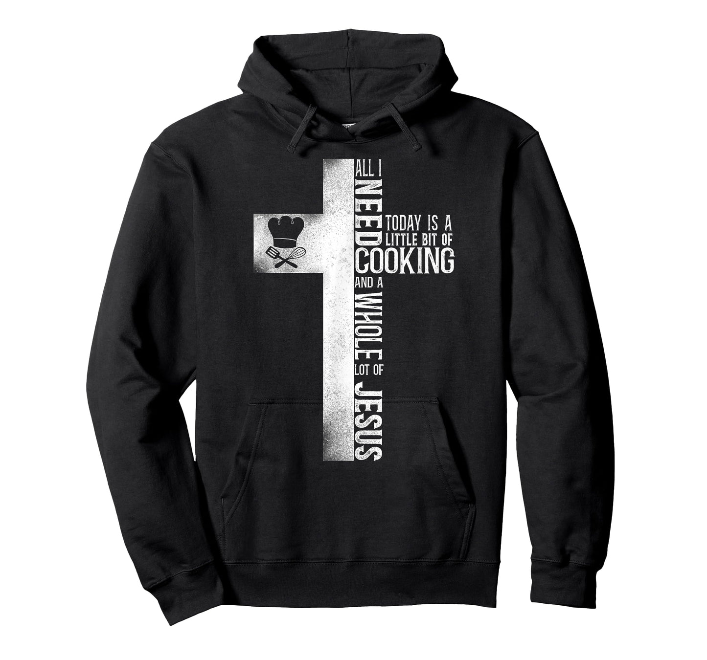 Cooking Cook Faith Jesus Cross Kitchen Chef T-Shirt