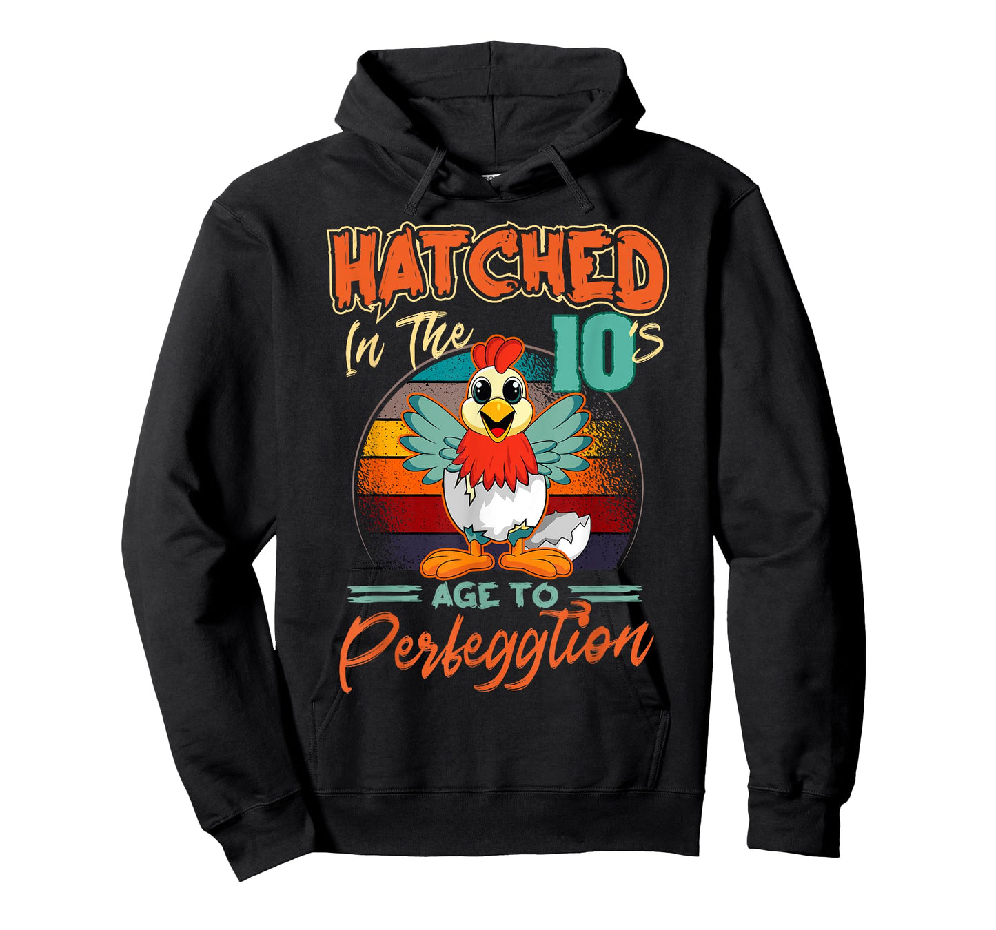 Chicken 10th Birthday Perfeggtion Chick Barnyard Farm Barn T-Shirt