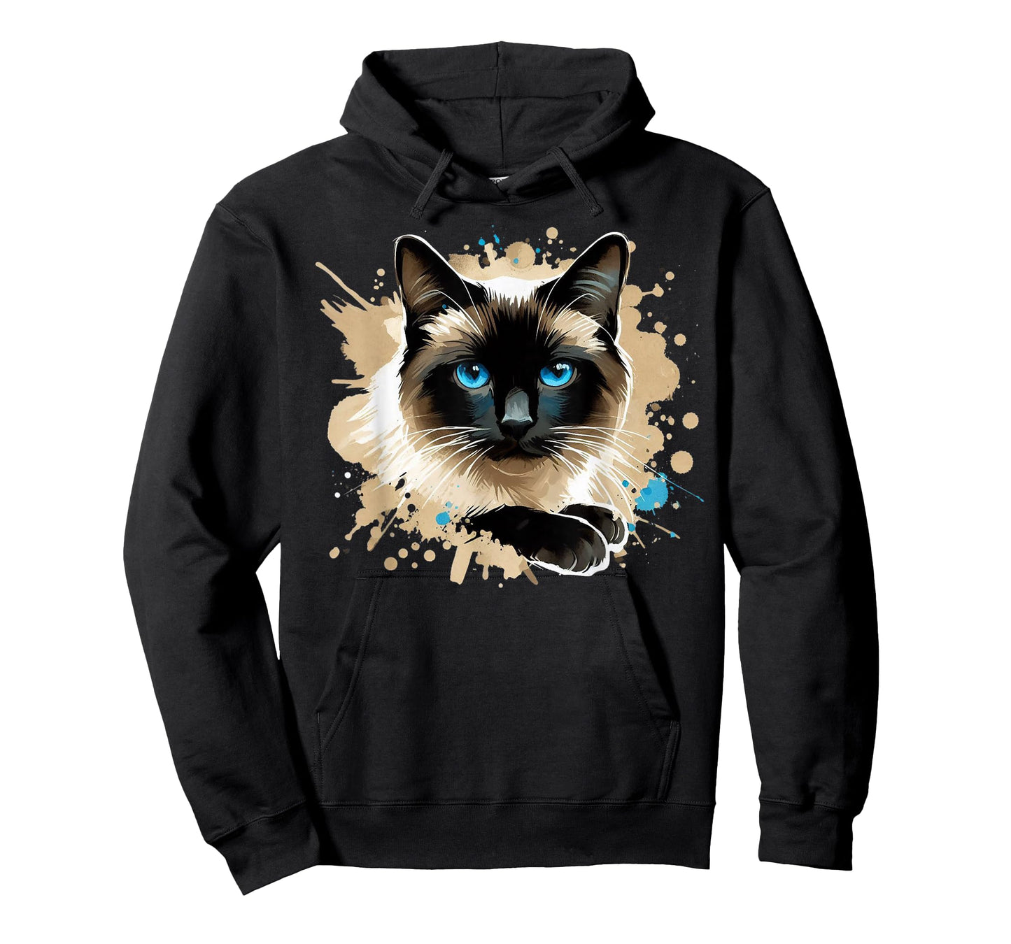 Siamese Cat Graphic Cute Siamese Cat Lover Animal Kitty T-Shirt