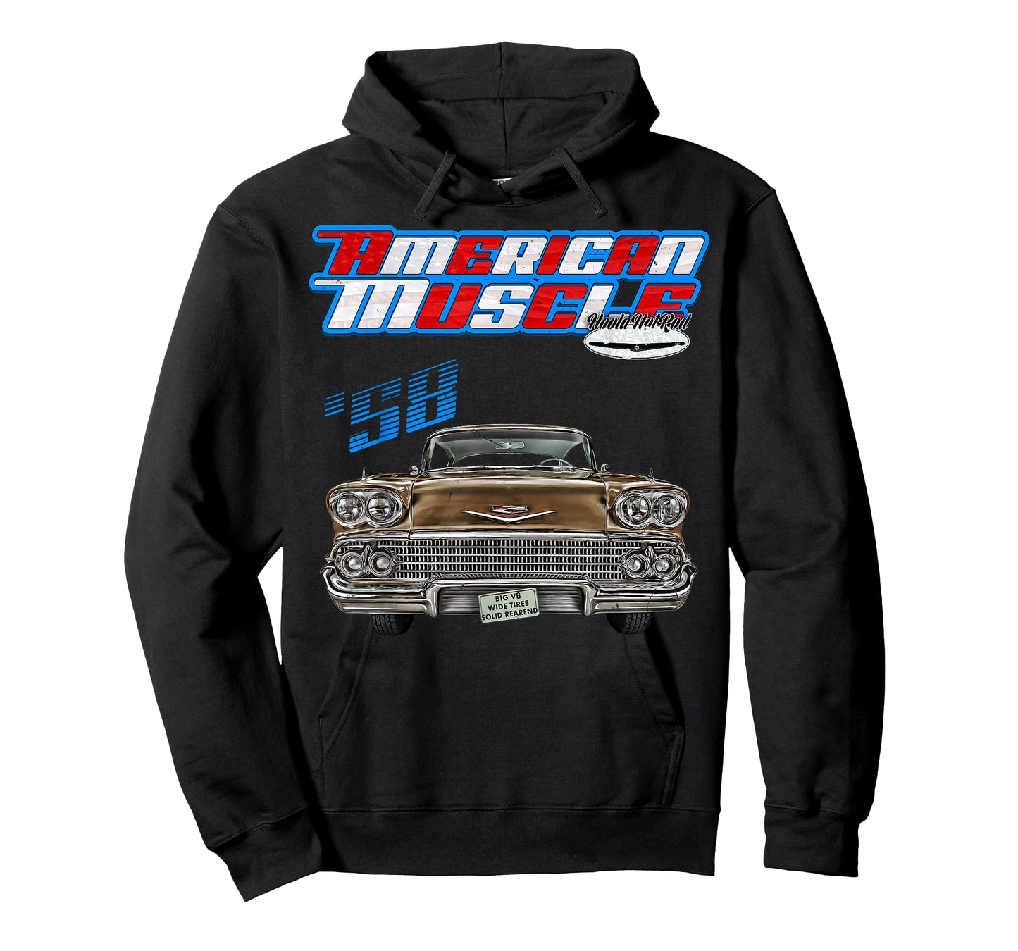 1958,Impala,BelAir,Bel Air,DelRay,Del Ray,Muscle Car,Hot Rod T-Shirt