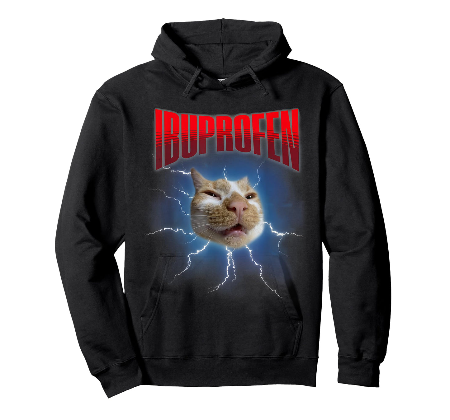 Funny Ibuprofen Cat Hilarious Cat Meme Women Men Kids T-Shirt