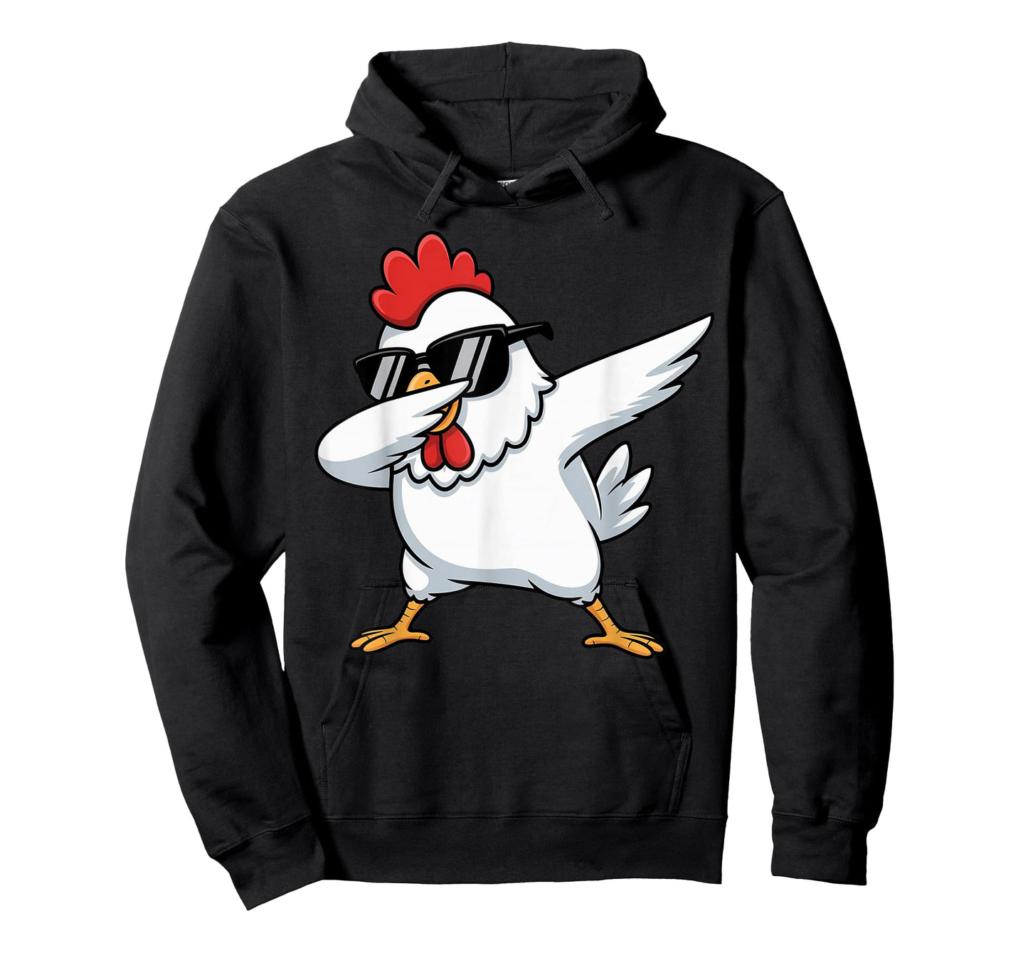 Cute Dabbing Chicken Graphic Kids Toddler Boys Farm Animal T-Shirt