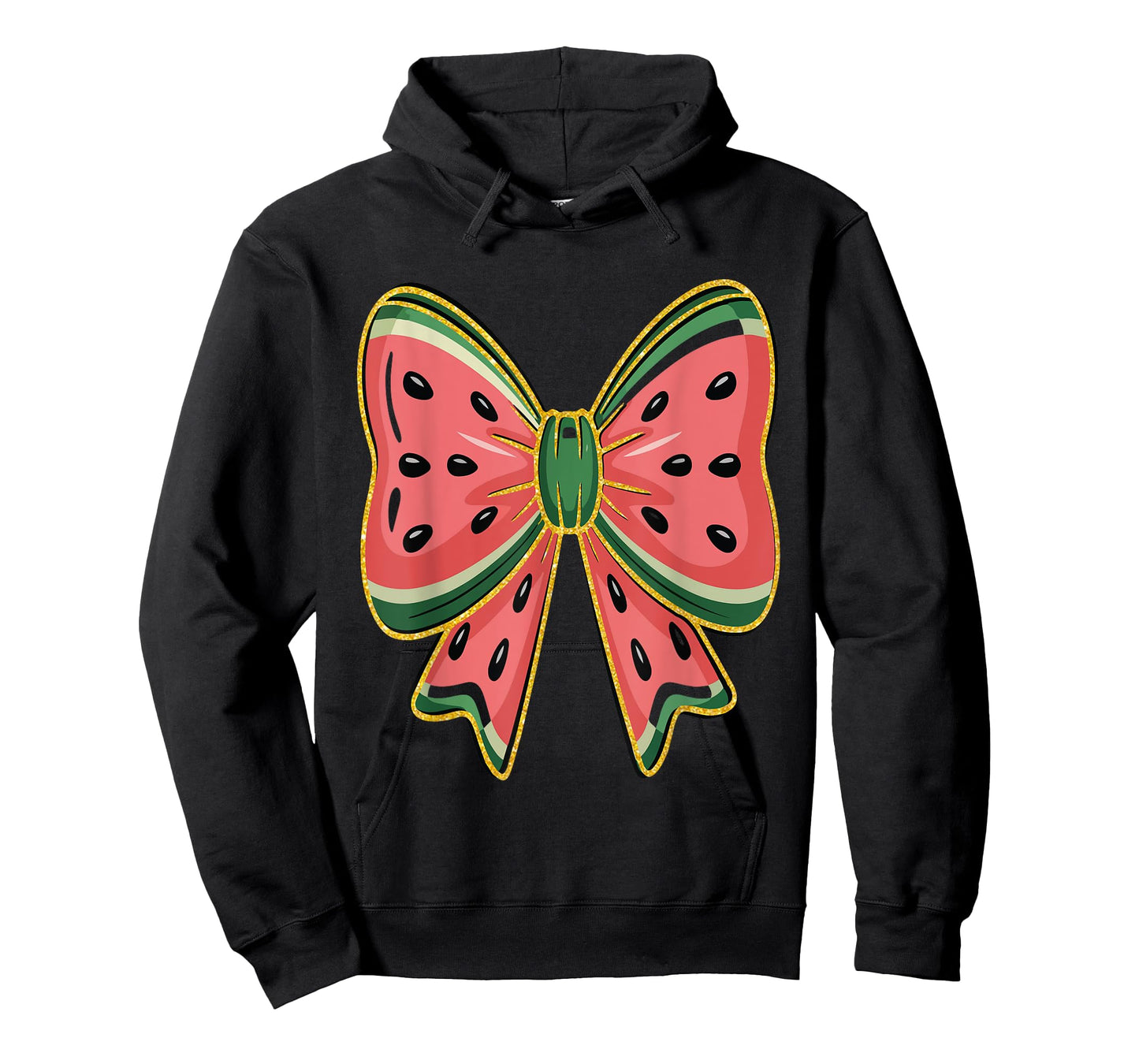 Coquette Watermelon Bow Shirt Cute Summer Cold Fruit Graphic T-Shirt
