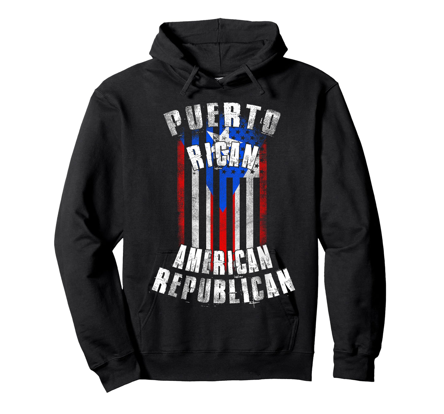 Puerto Rican American Republican - Puerto Rico and USA Flag T-Shirt