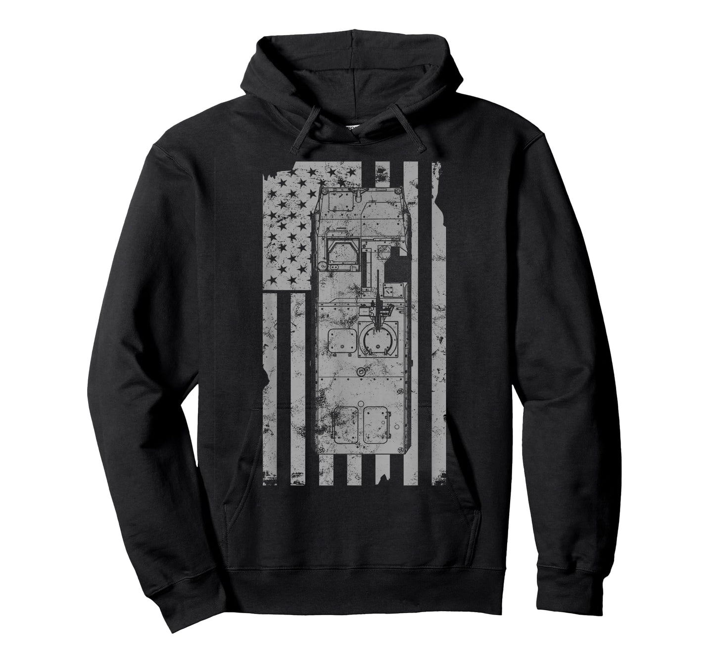 Stryker AFV Armored Fighting Vehicle Vintage Flag T-shirt