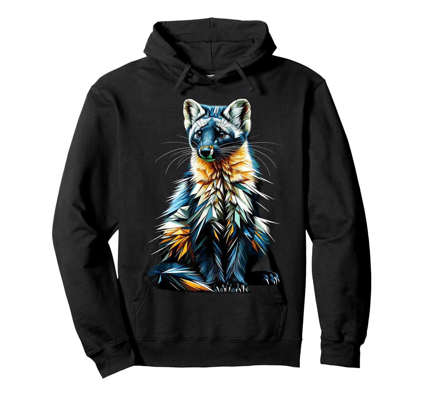 Polygon Art Pine Marten Pine Martens T-Shirt