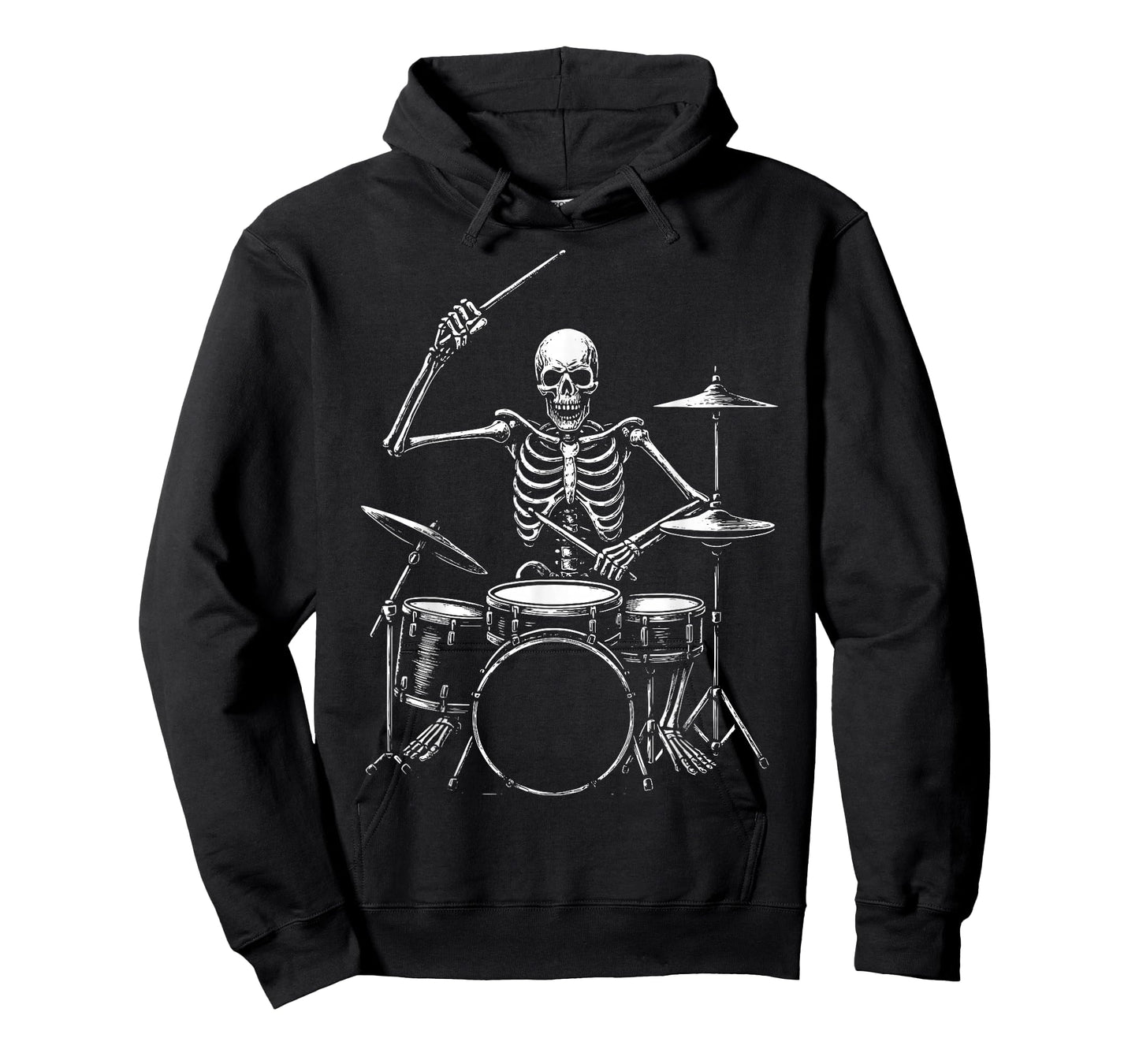 Skeleton Drummer Drums T-Shirt